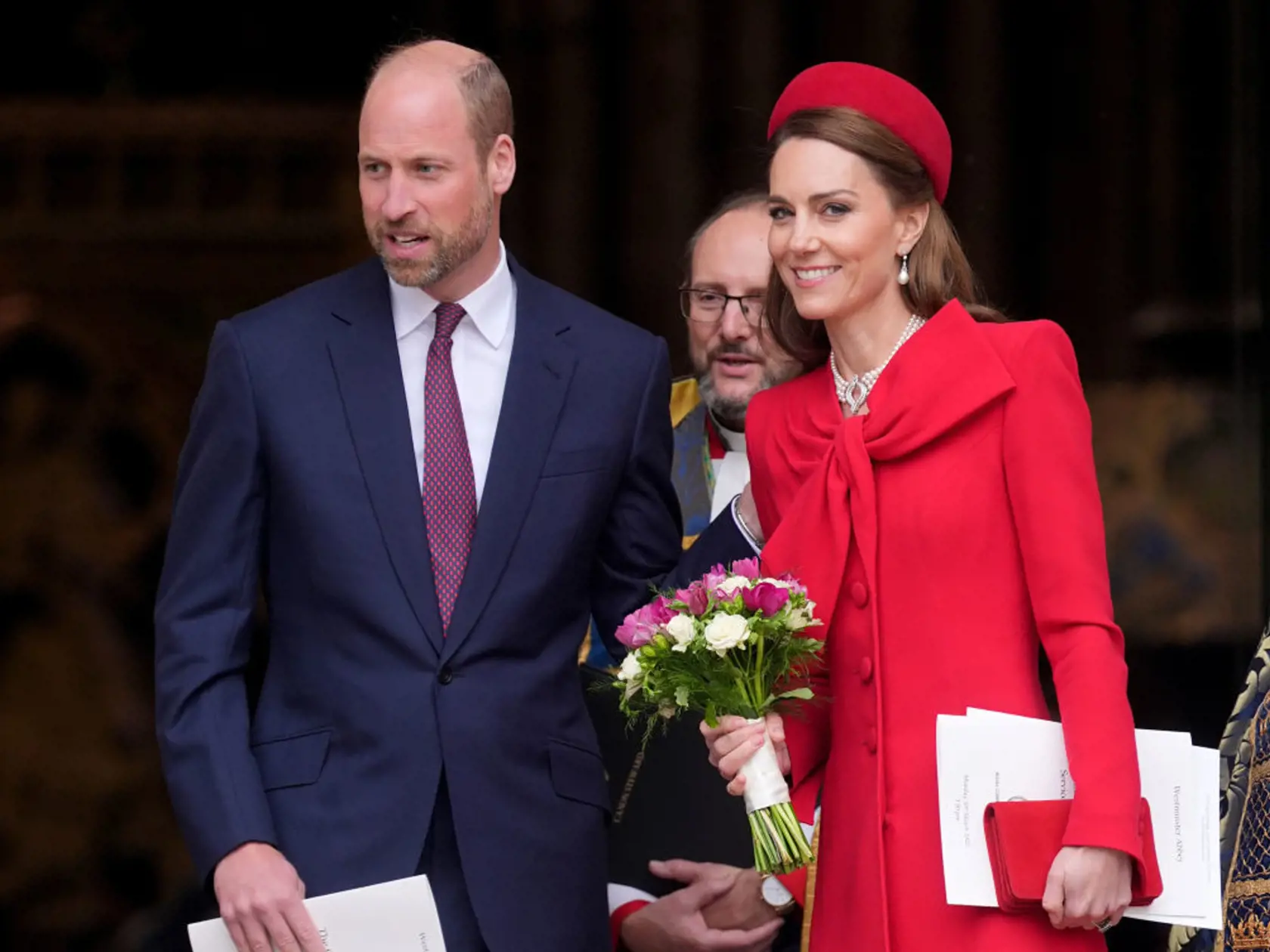 Princezná Kate a princ William sa na seba usmievali a prejavovali si náklonnosť.