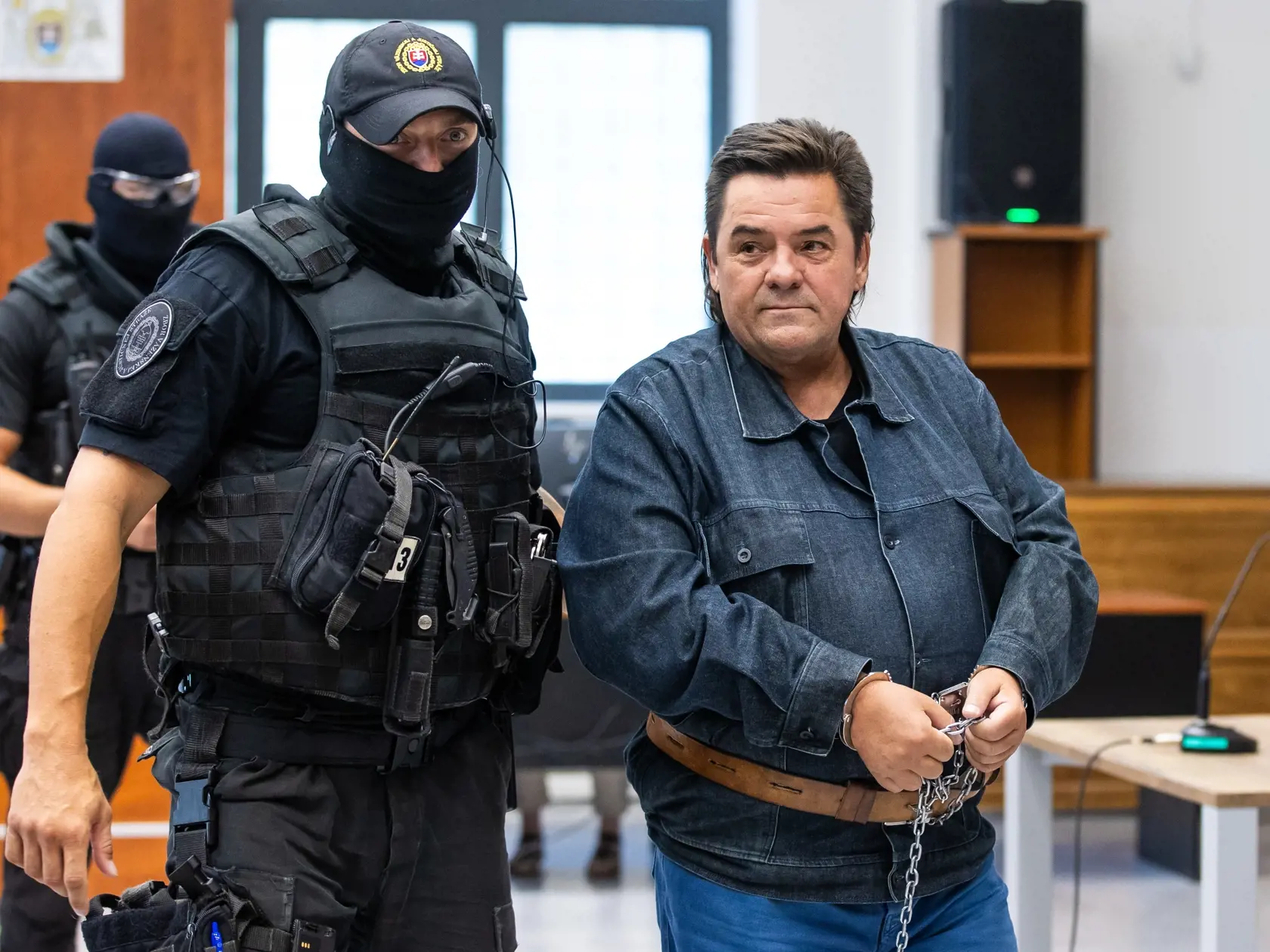 Na snímke je Marian Kočner ktorý vypovedá ako svedok v kauze Bonaparte.