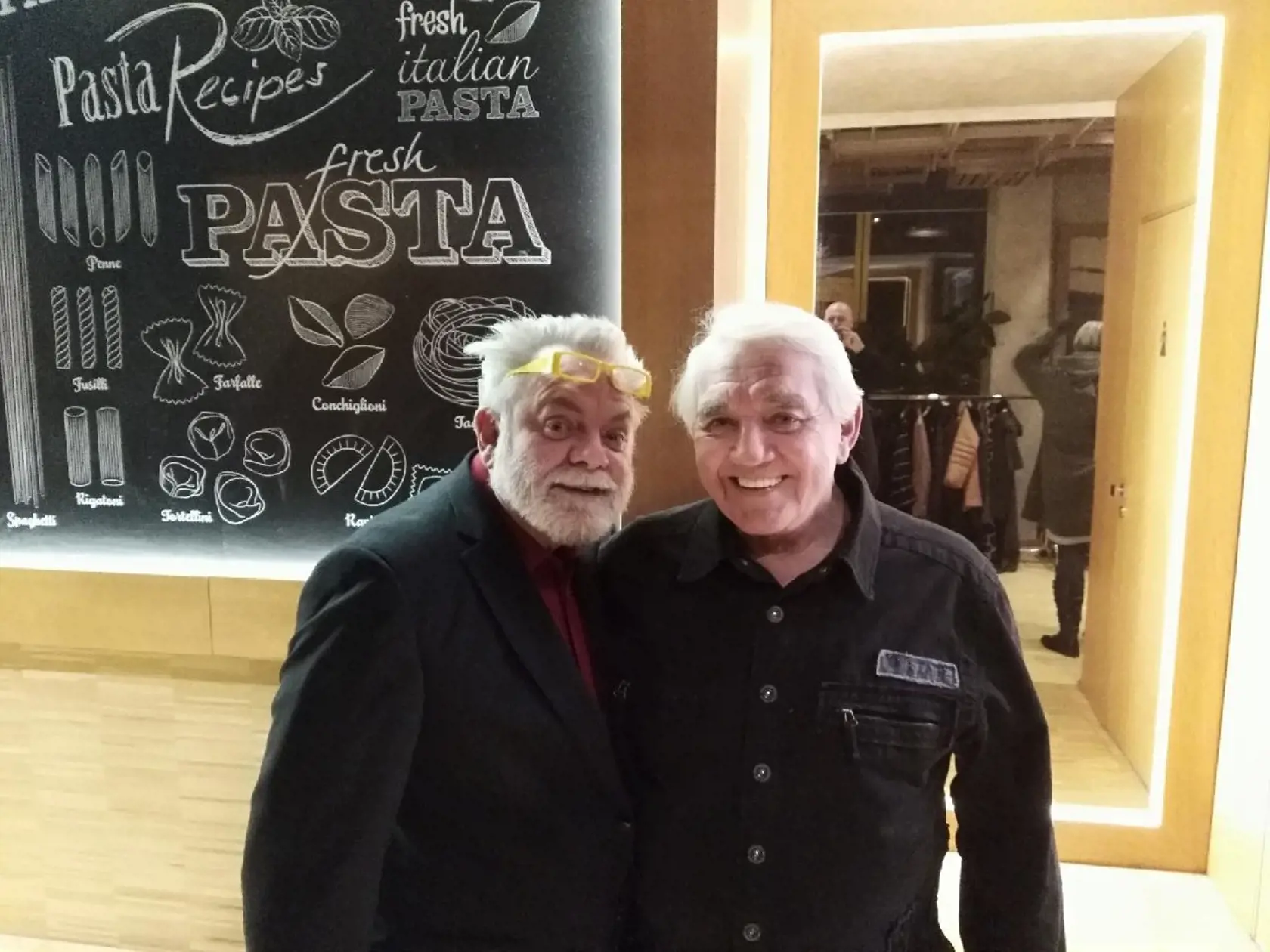 Václav Upír Krejčí a Jiří Krampol.