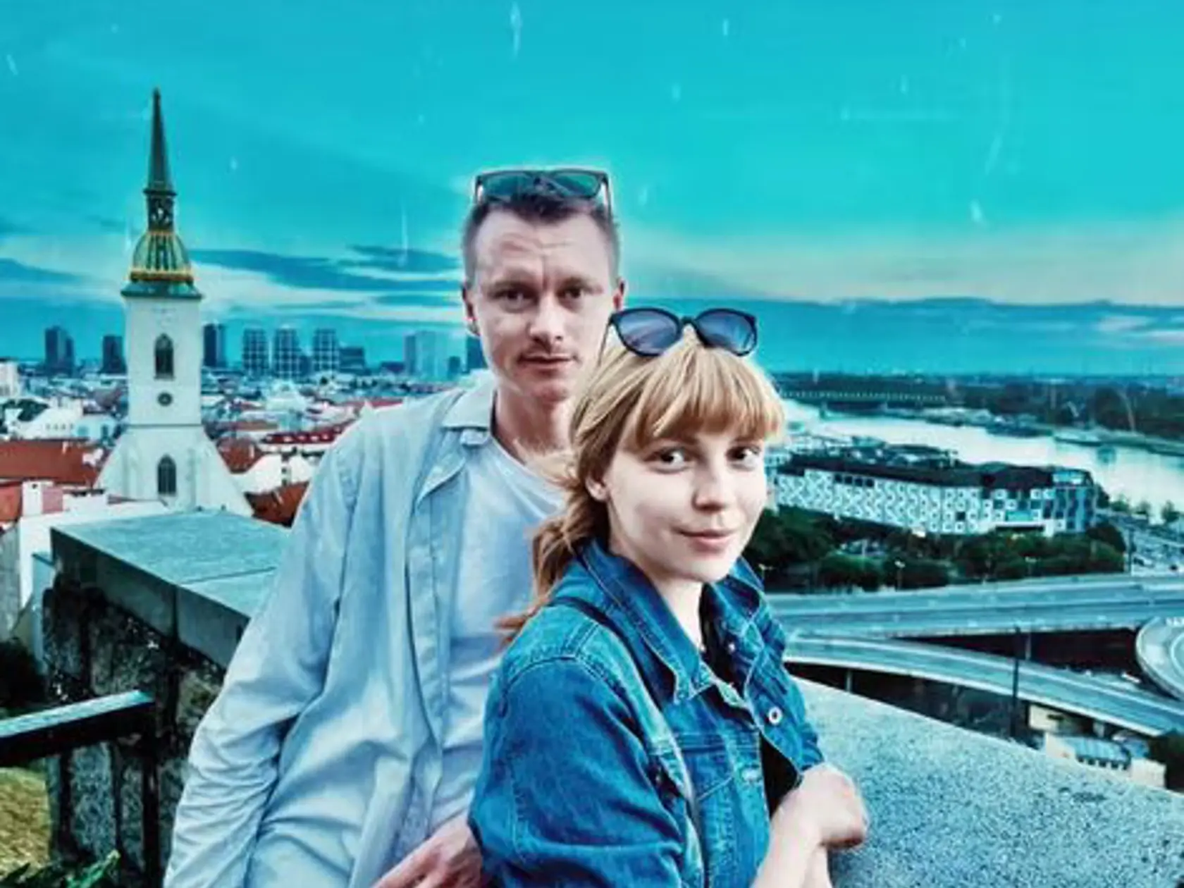 Speváčka Patrícia Janečková vtedy ešte so snúbencom Vlastimilom.
