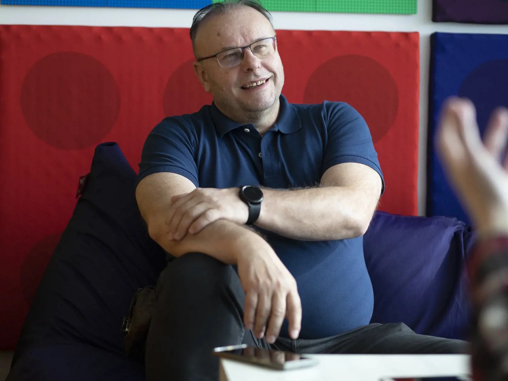 Na snímke je Ondrej Macko , odborník na IT technológie a šéfredaktor portálu TOUCHIT