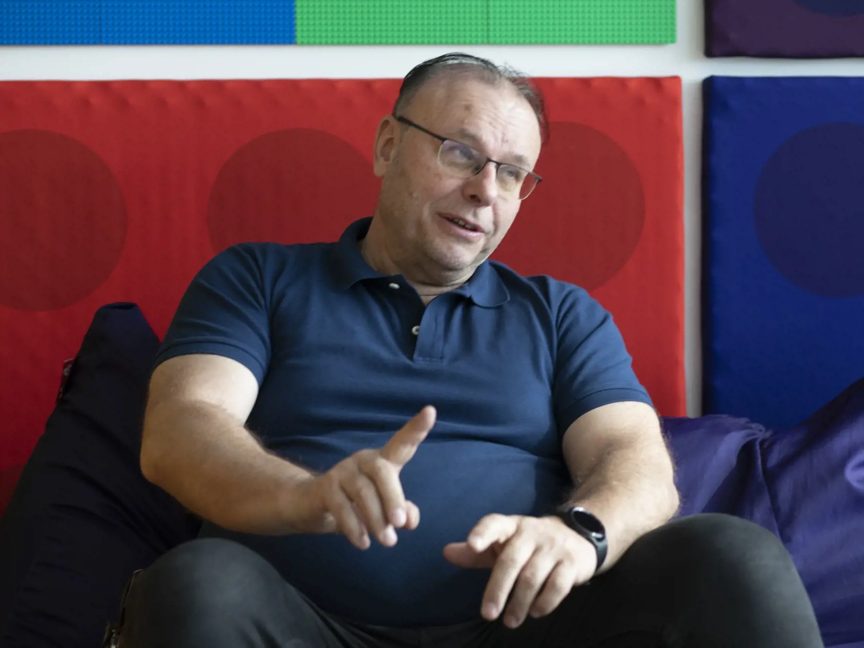 Na snímke je Ondrej Macko
