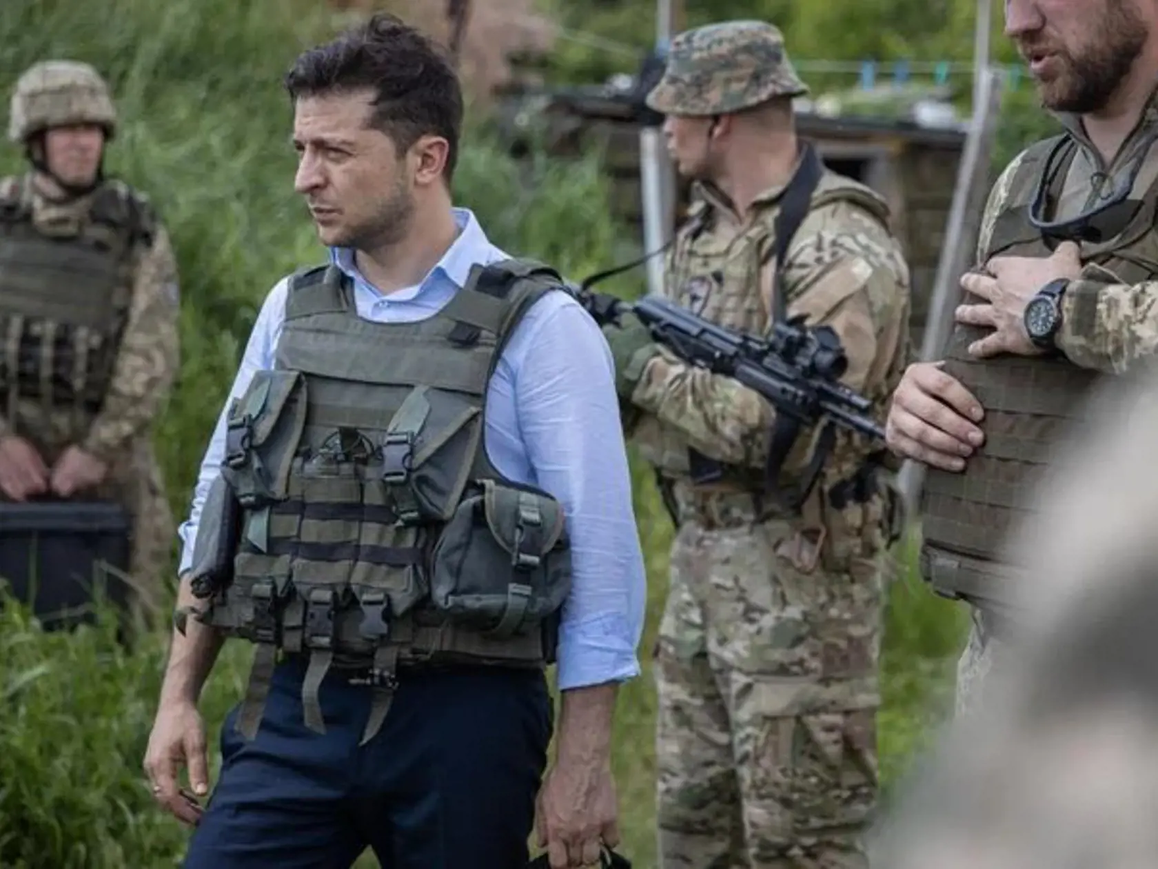 Ukrajinský prezident Volodymyr Zelenskyj