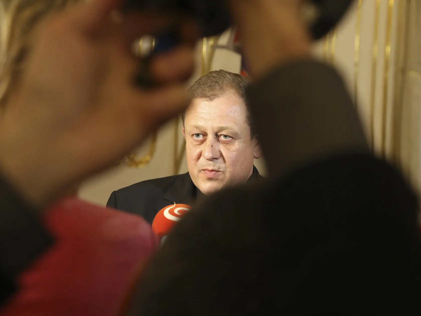 Oskar Fegyveres u prezidenta Andreja Kisku.