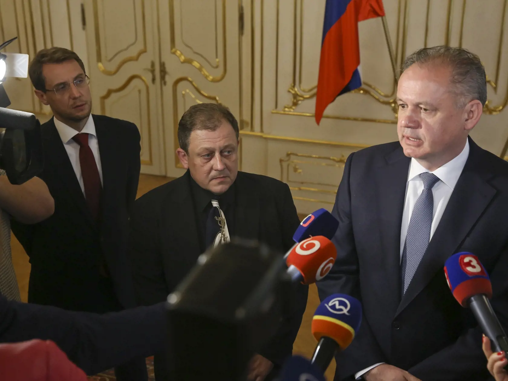 Oskar Fegyveres u prezidenta Andreja Kisku.