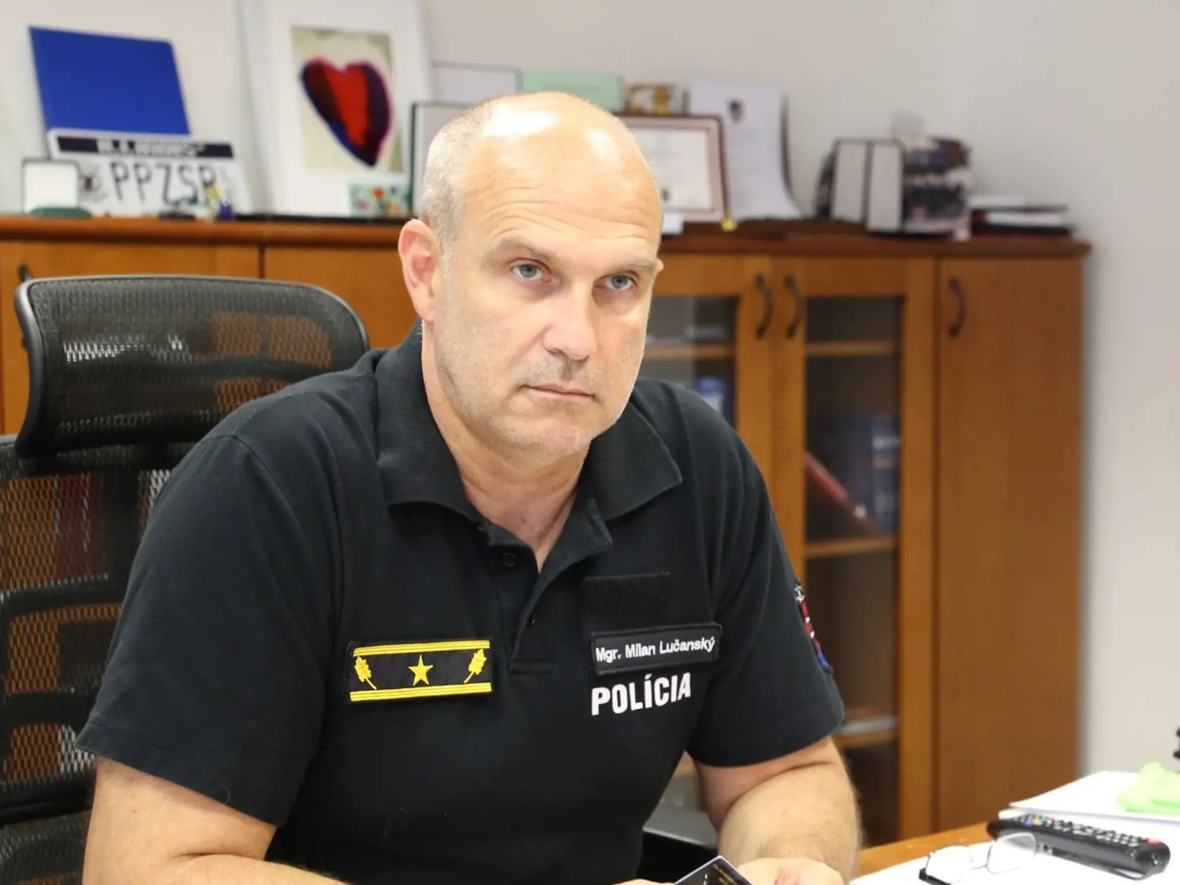 Bývalý prezident Policajného zboru SR, Milan Lučanský