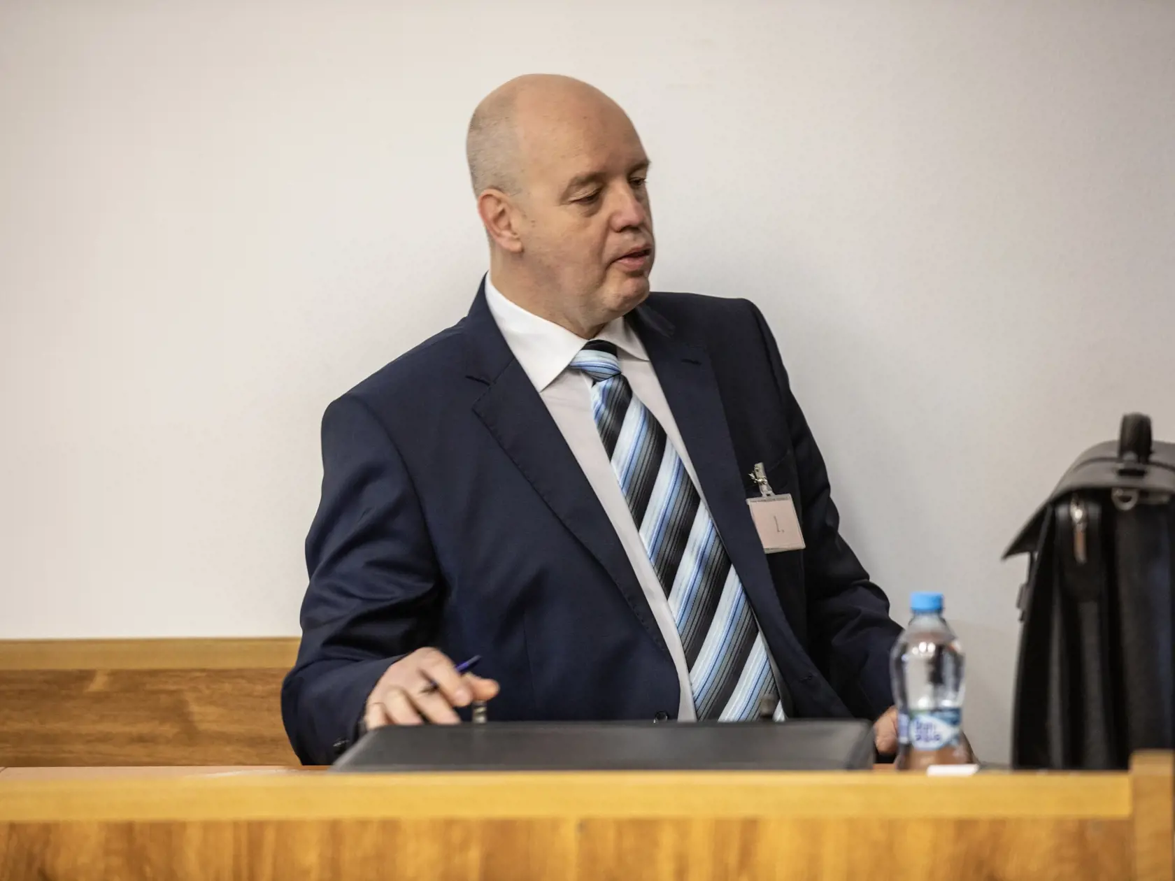 Súdne pojednávanie v Justičnom paláci s Pavlom Ruskom, Mikulášom Černákom, Róbertom Lališom a Milošom Kaštanom vo veci objenávky vraždy Silvie Volzovej