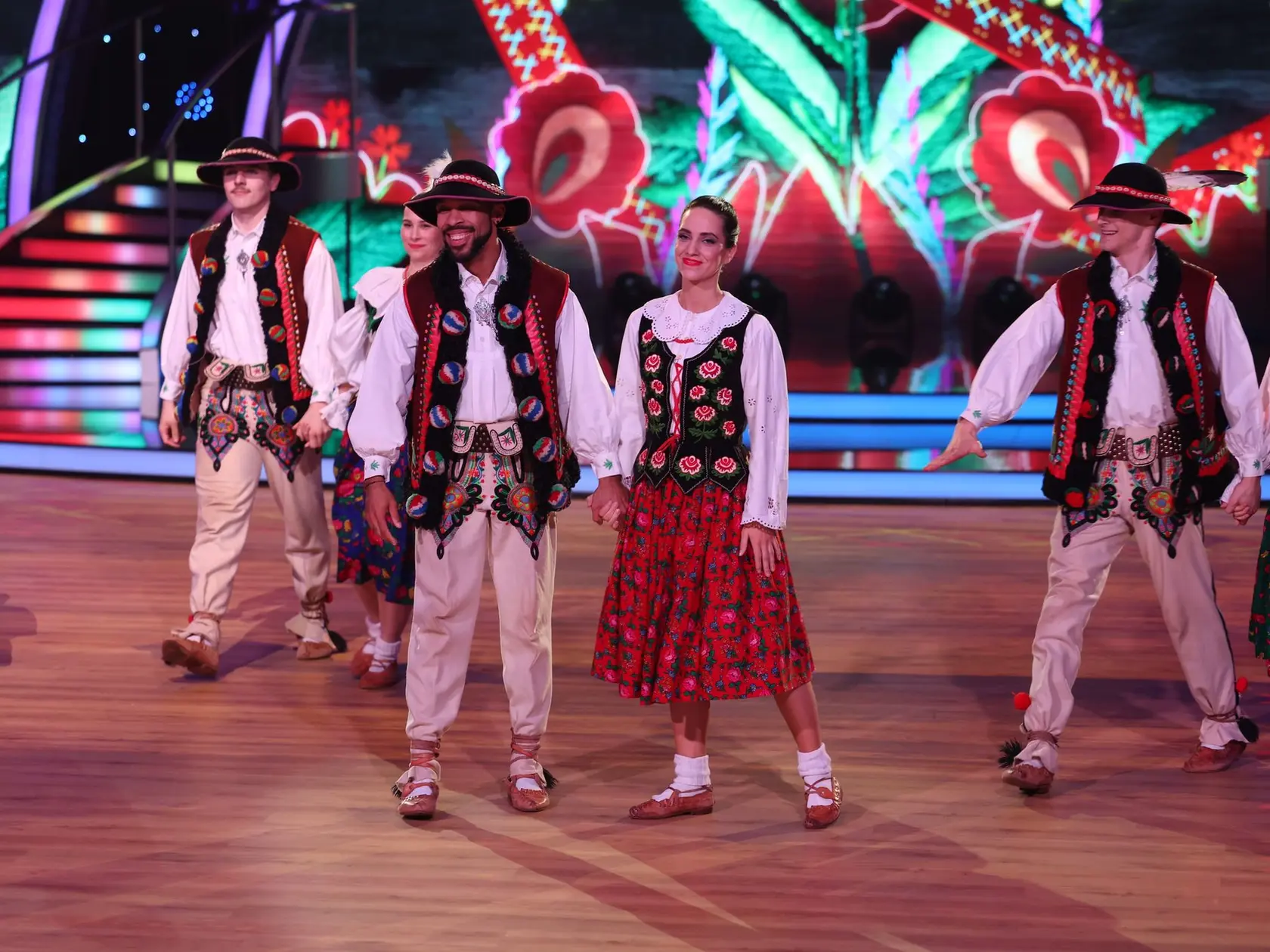 8. kolo Let's Dance. Na snímke Ráchel Šoltésová a Titus Ablorh.