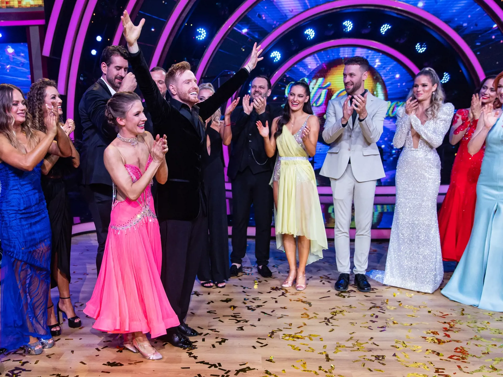 Finále tanečnej súťaže "Let's Dance 2023" v Bratislave. 