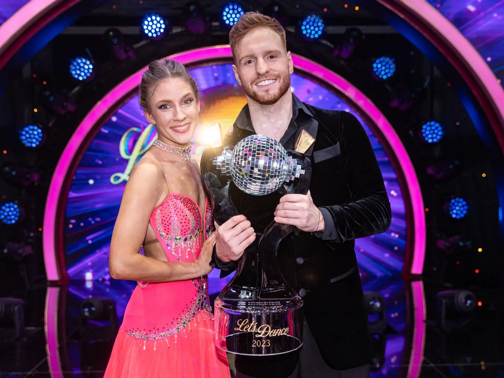 Finále tanečnej súťaže "Let's Dance 2023" v Bratislave. 