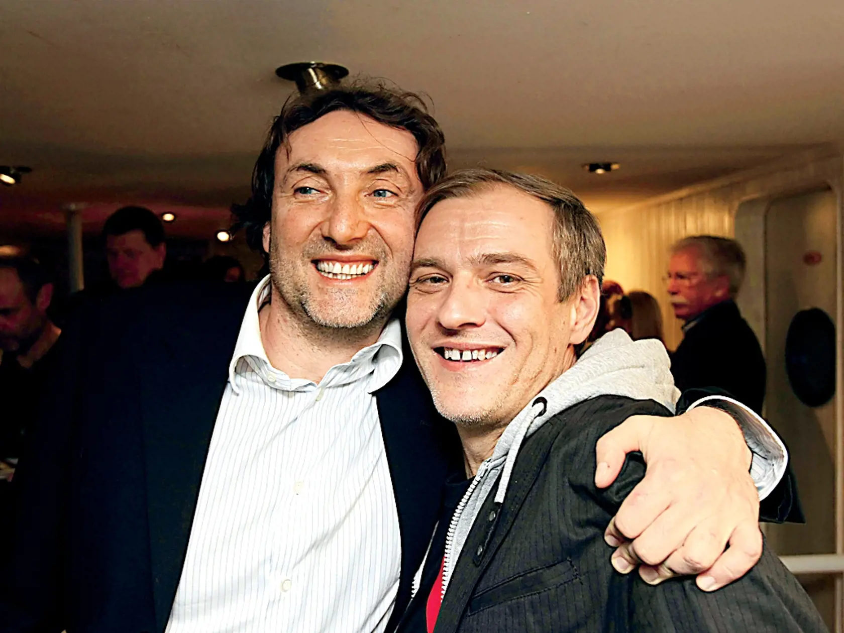 Herci Ady Hajdu a Roman Luknár, premiéra filmu Tango s komármi
Foto: Zuzana Gavulová
Uverejnené: Šarm č. 5/09
pôvodný súbor:_G__3642.eps