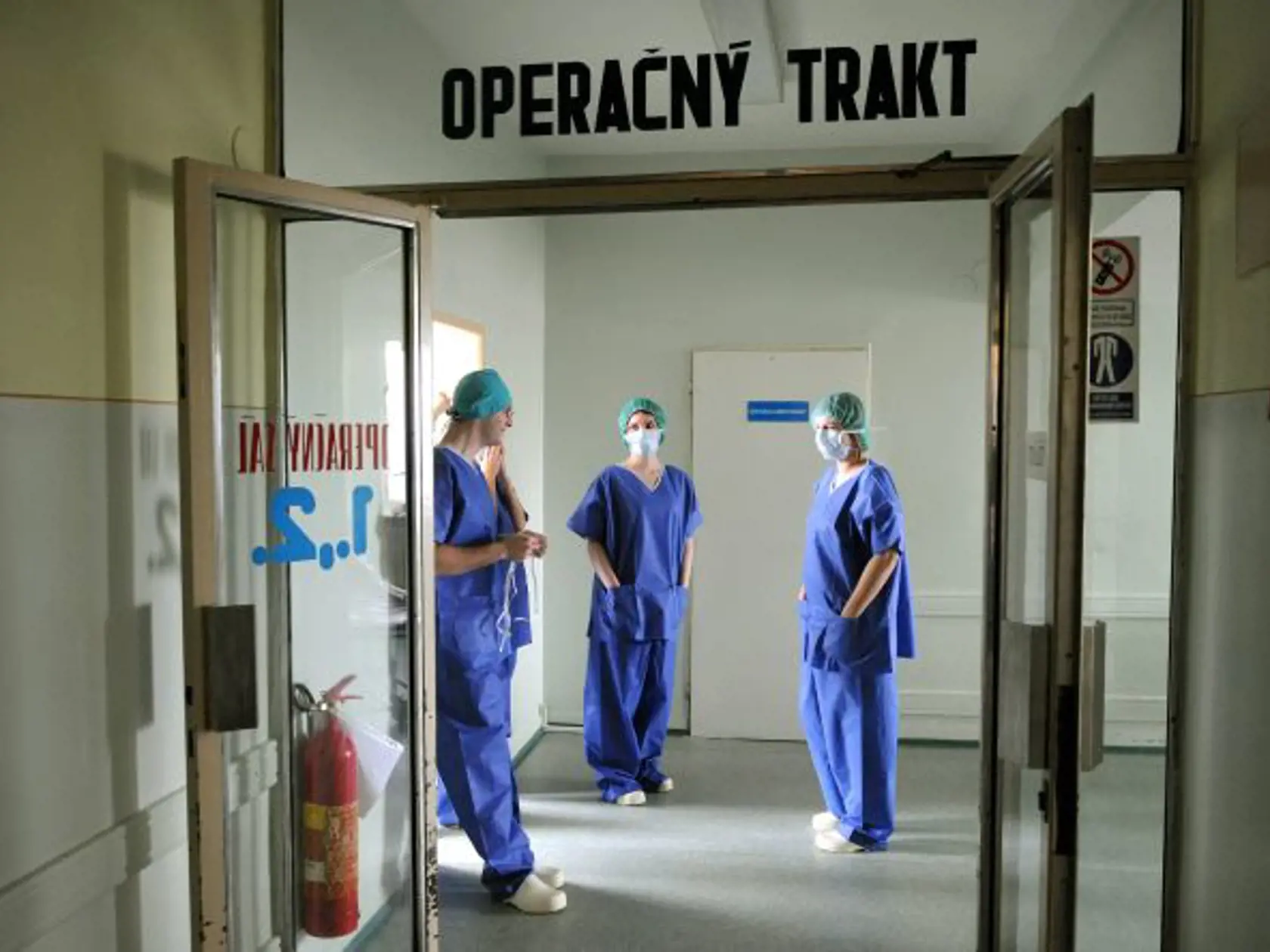 Bez klimatizácie je aktuálne aj operačný trakt.