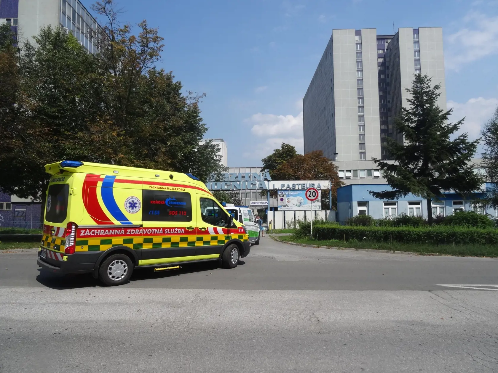 UNLP na triede SNP v Košiciach.