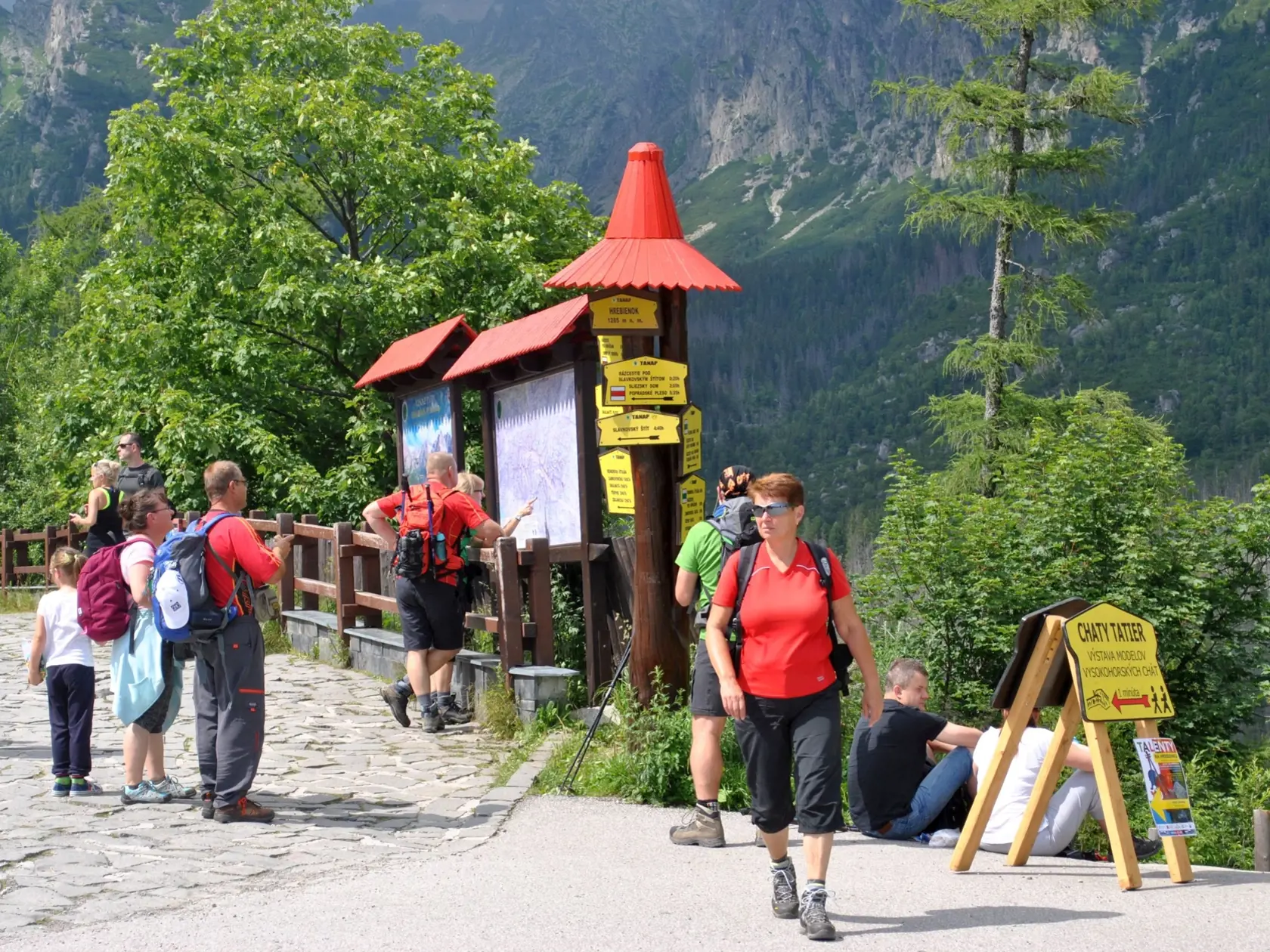 Tatry sú vyhľadávaným miestom.
