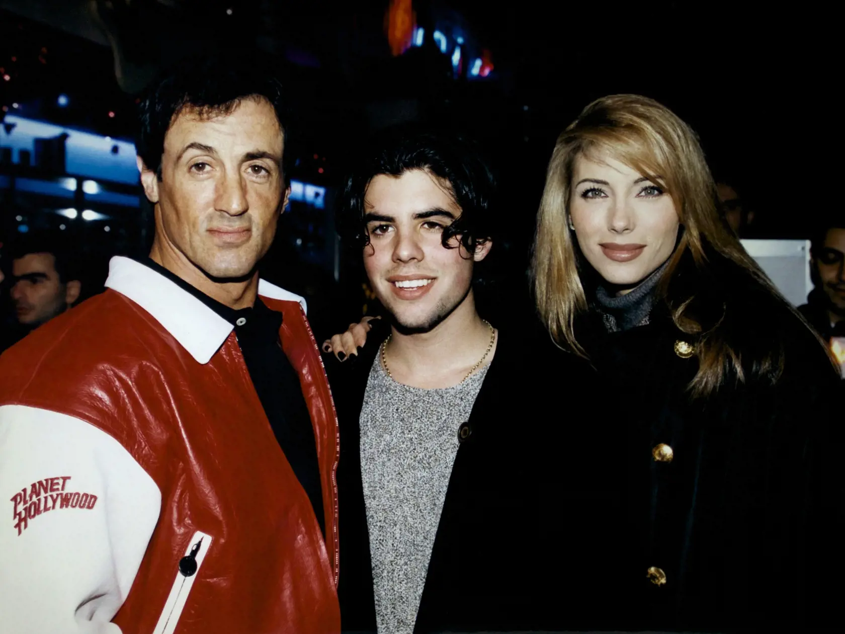 Sylvester Stallone a jeho dnes už zosnulý syn Sage.