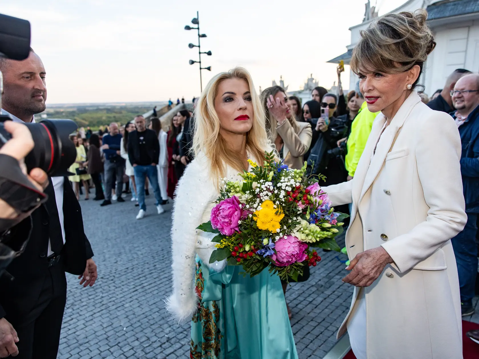 Bratislavské módne dni 2025, druhý deň. Na snímke je Martina Šimkovičová.
