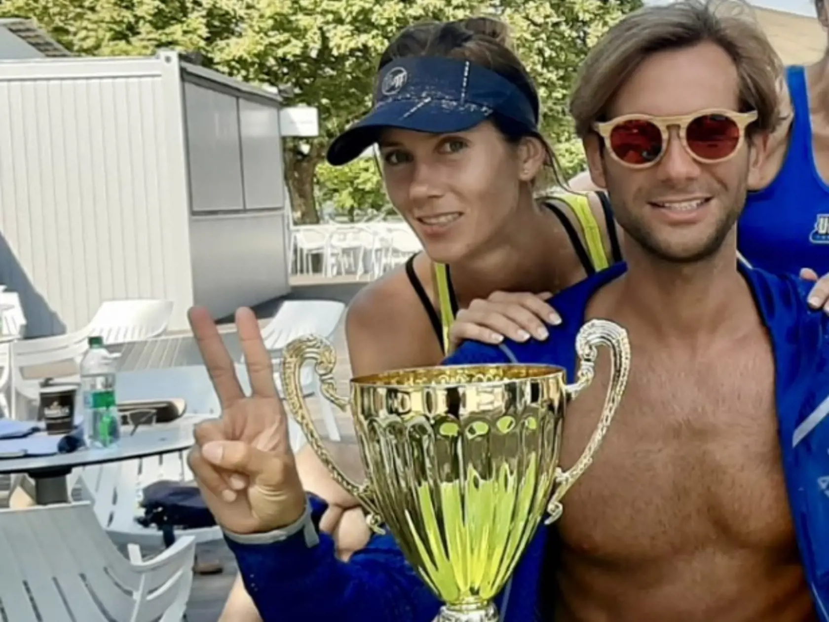 Alex s Katarínou a trofejou