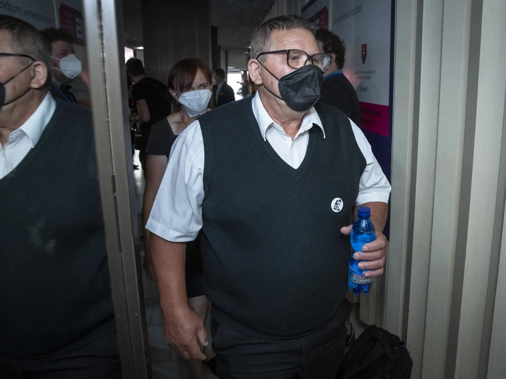 Verejné zasadnutie Najvyššieho súdu SR vo veci odvolania voči rozsudku v prípade vraždy investigatívneho novinára Jána Kuciaka a jeho snúbenice Martiny Kušnírovej. Na snímke sú rodičia zavraždeného novinára Jozef a Jana Kuciakovci.