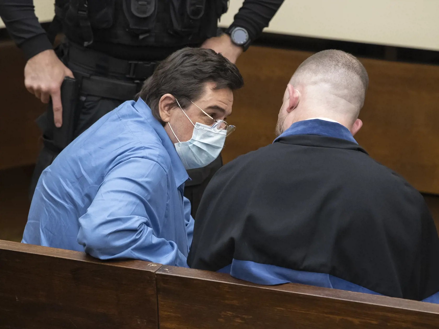 Verejné zasadnutie Najvyššieho súdu SR vo veci odvolania voči rozsudku v prípade vraždy investigatívneho novinára Jána Kuciaka a jeho snúbenice Martiny Kušnírovej. Na snímke je obžalovaný Marián Kočner.
