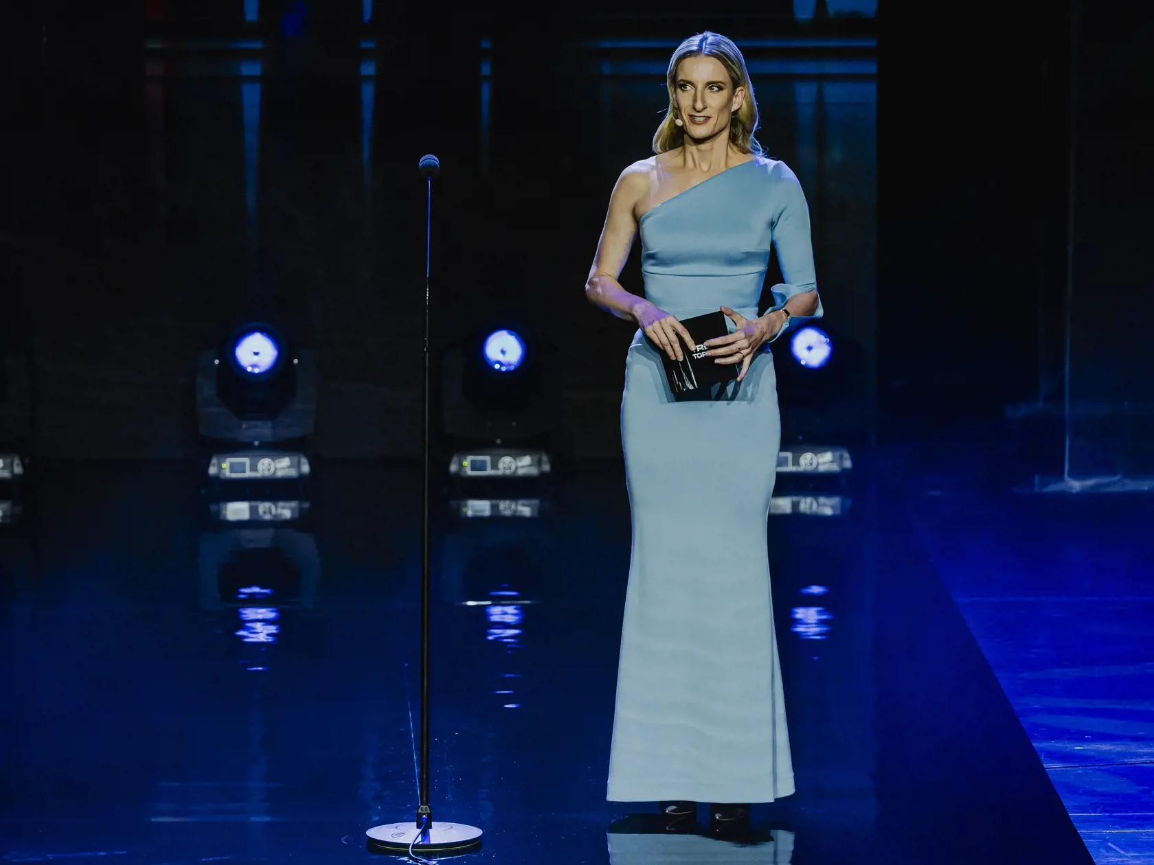 Na snímke Adela Vinczeová počas galavečera TREND TOP 20323.