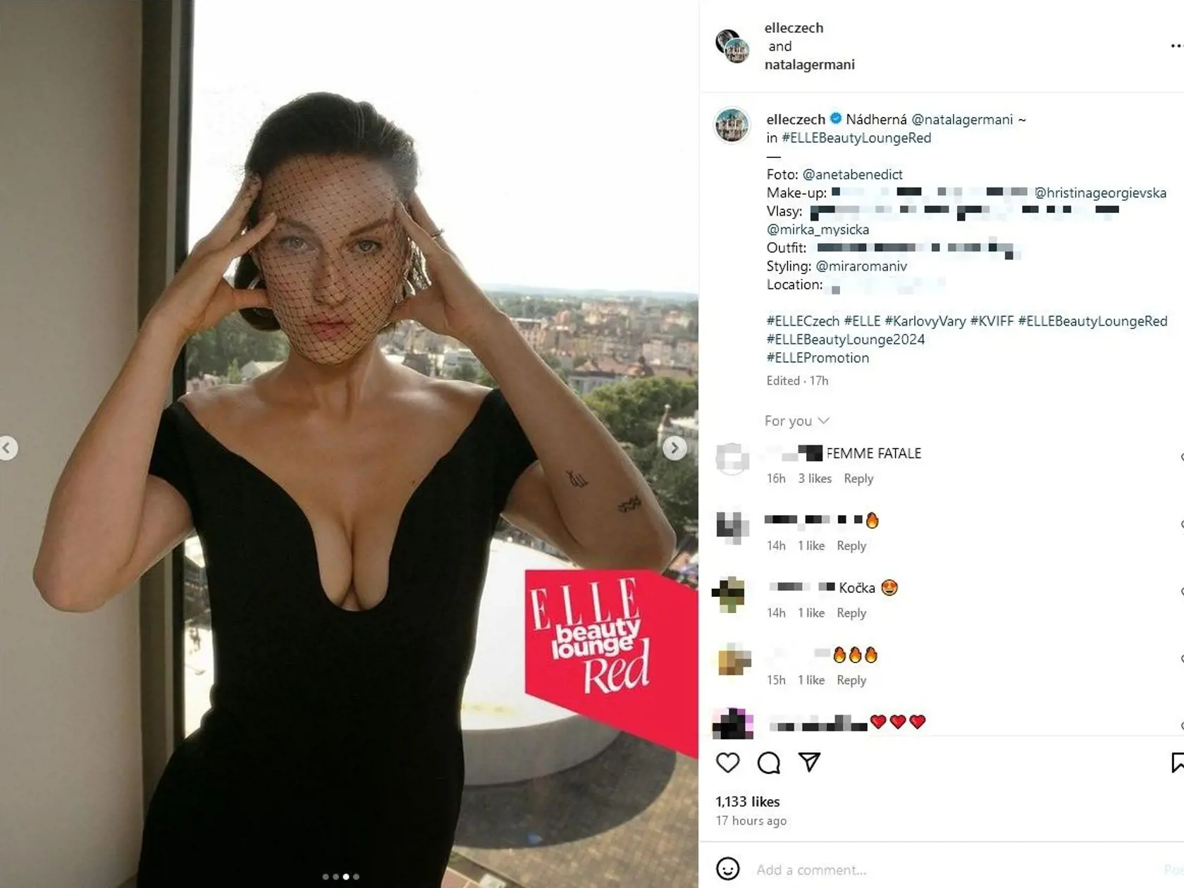 Natália Germáni ukázala vražedný výstrih.