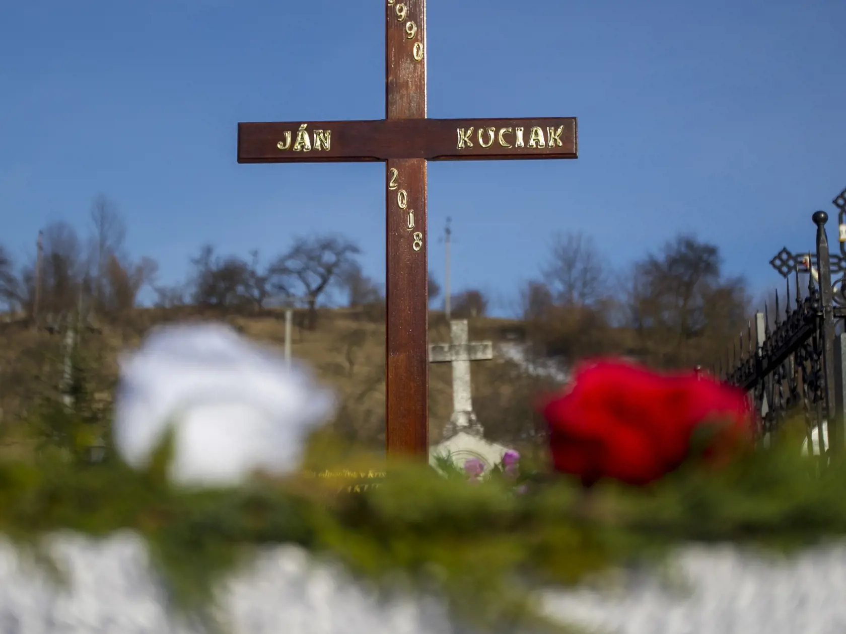 Na snímke - Pohreb novinára  Jána Kuciaka v Štiavníku

 