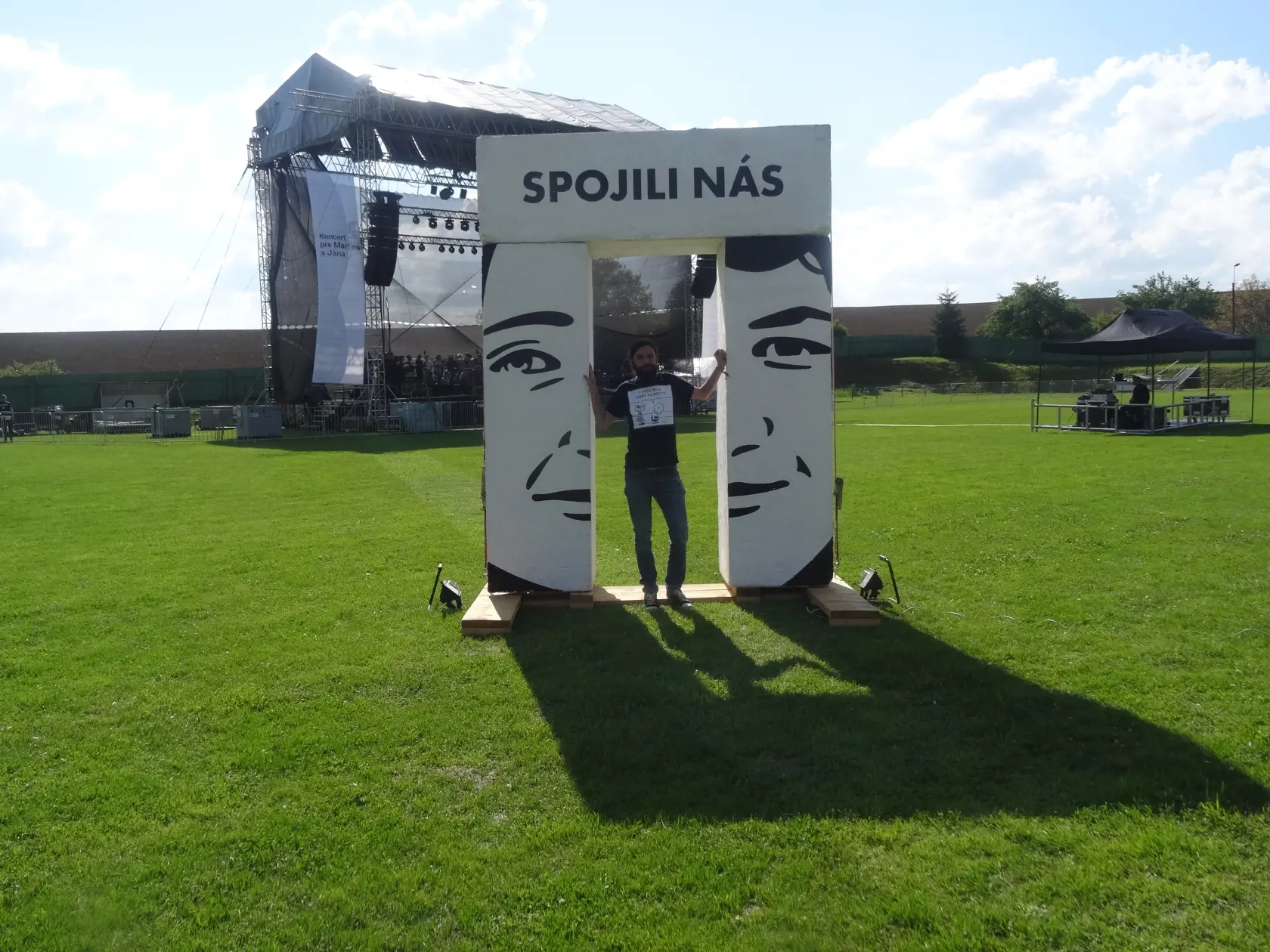 Heslom podujatia boli slová "Spojili nás"!