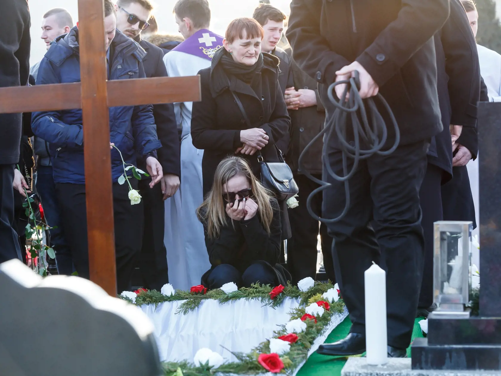 Posledná rozlúčka s nivinárom Jánom Kuciakom.