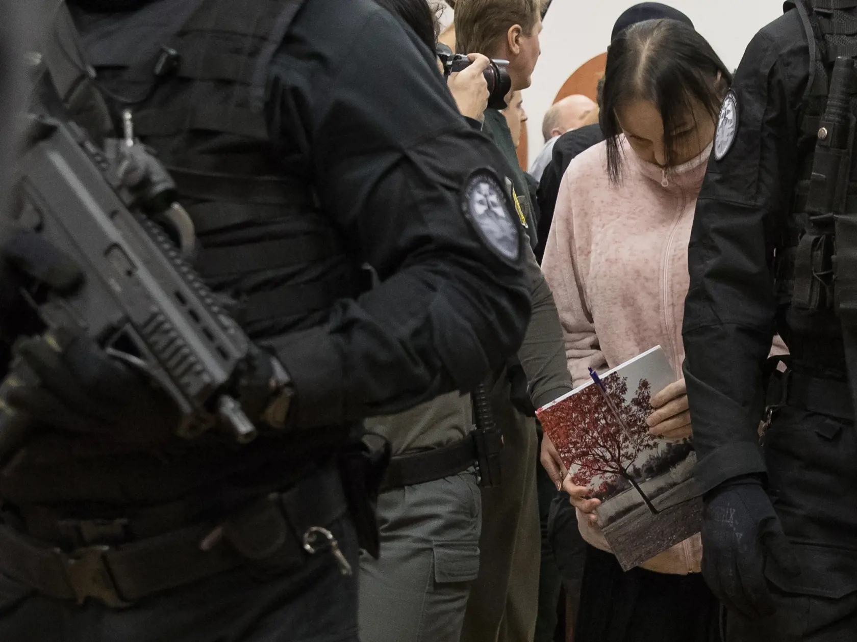 Druhé pojednávanie na Špecializovanom trestnom súde v Pezinku vo veci vraždy investigatívneho novinára Jána Kuciaka a jeho snúbenice Martiny Kušnírovej. Na snímke je Alena Zsuzsová.