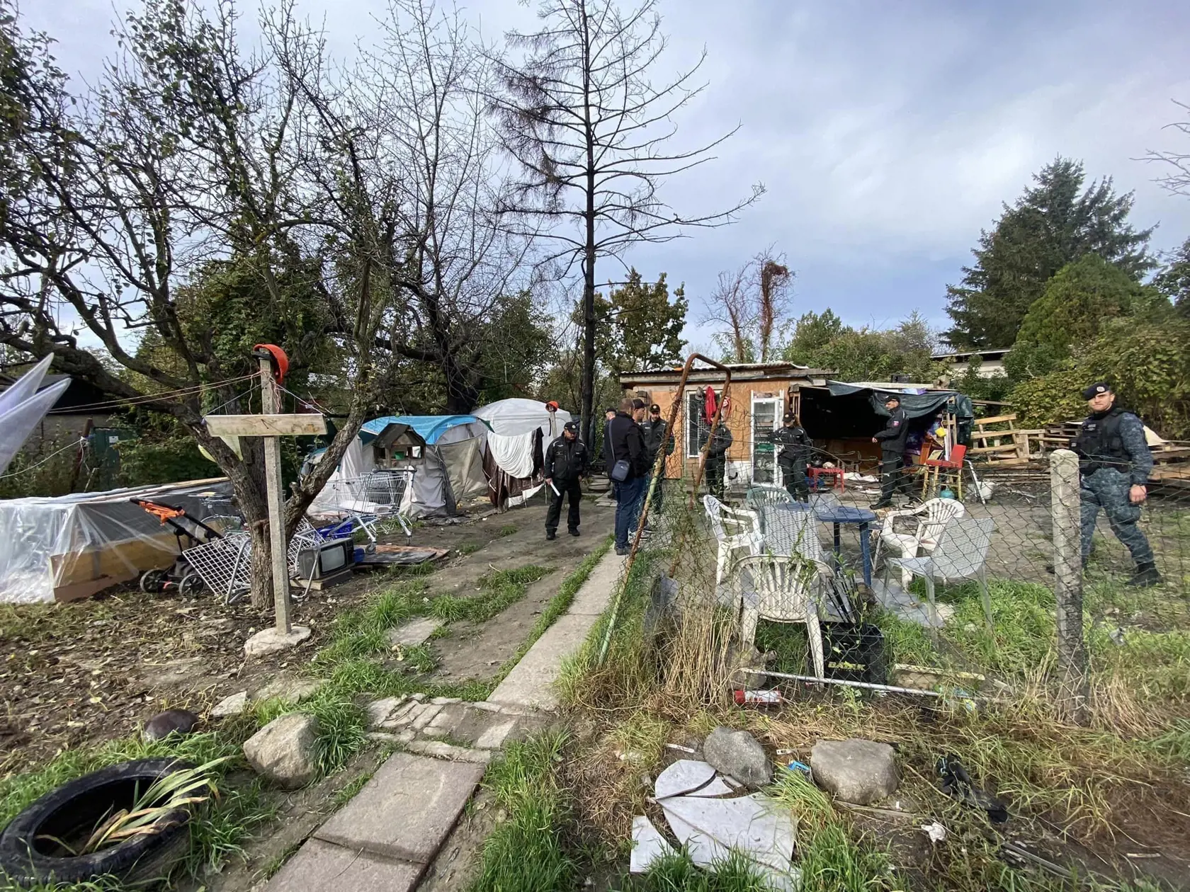 Nelegálnu kolóniu v Ružinove už zlikvidovali.