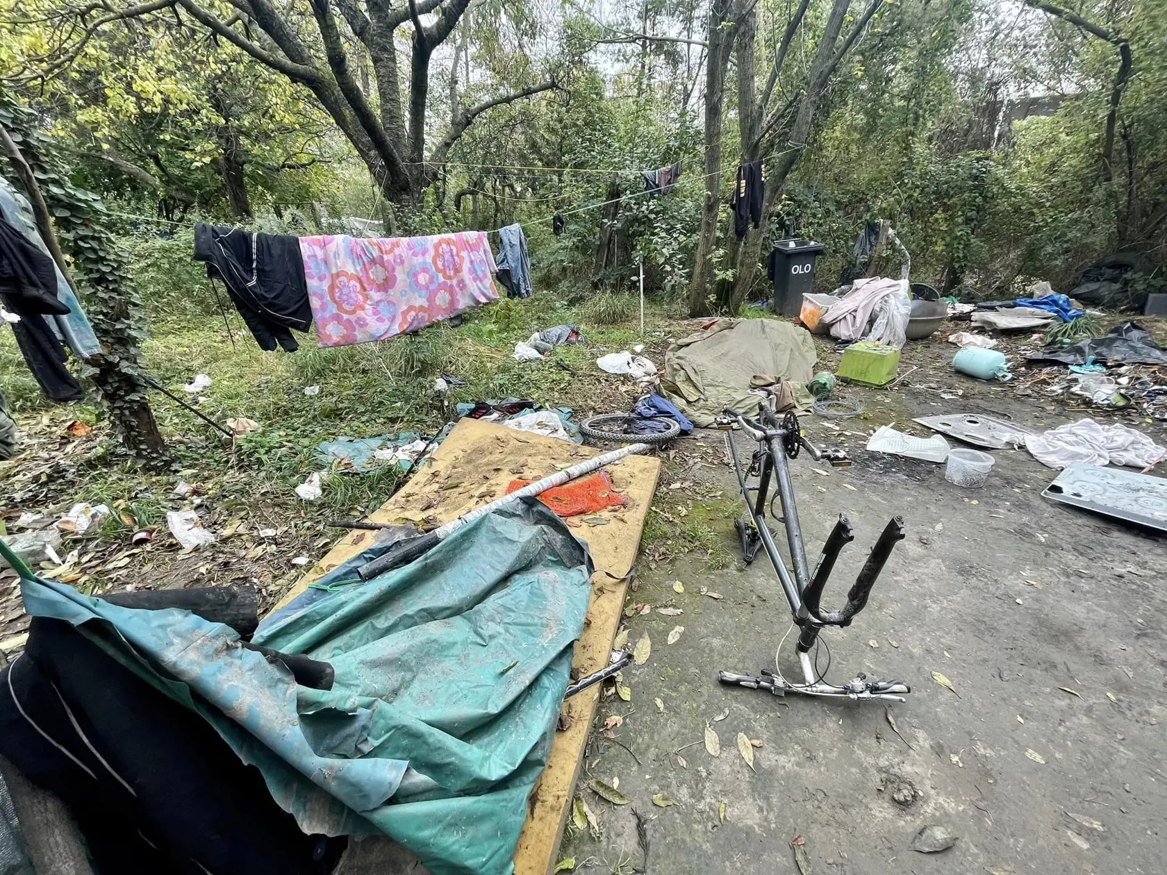 Nelegálnu kolóniu v Ružinove už zlikvidovali.