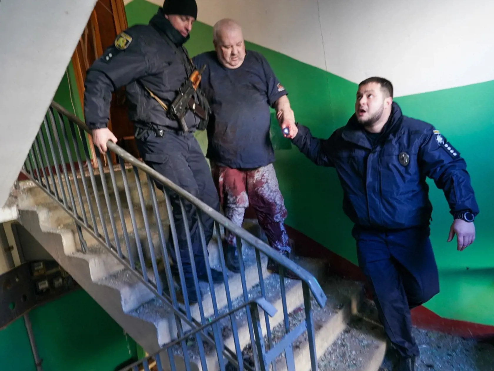 Vojna na Ukrajine a situácia v ukrajinskom meste Čuhujiv.