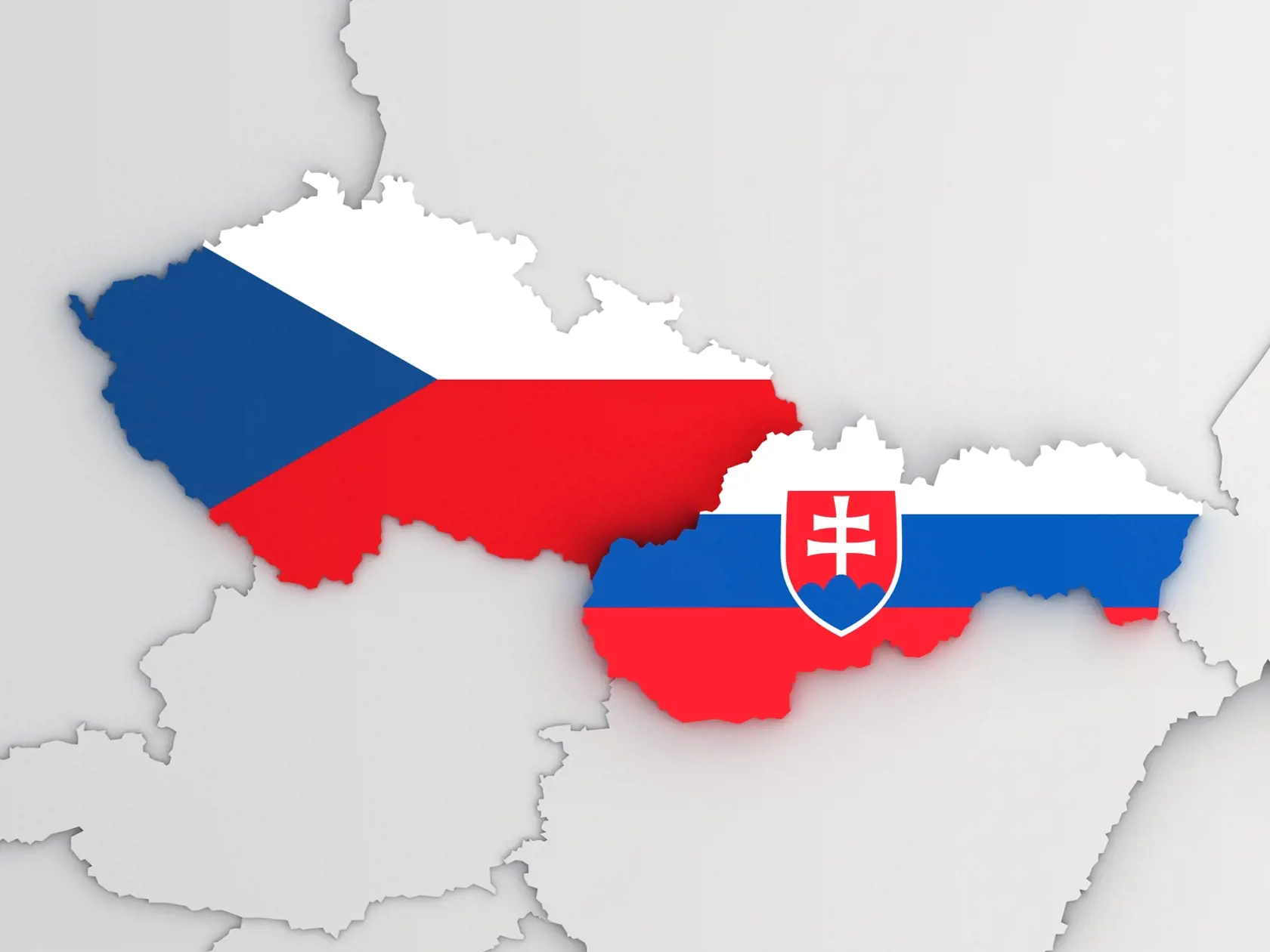 Od roku 1918 - s prestávkou počas druhej svetovej vojny - sme mali s Čechmi a Moravanmi spoločný štát. Od 1. januára 1993 máme samostatnú Slovenskú republiku, ale s Českou republikou sme si stále veľmi blízki.