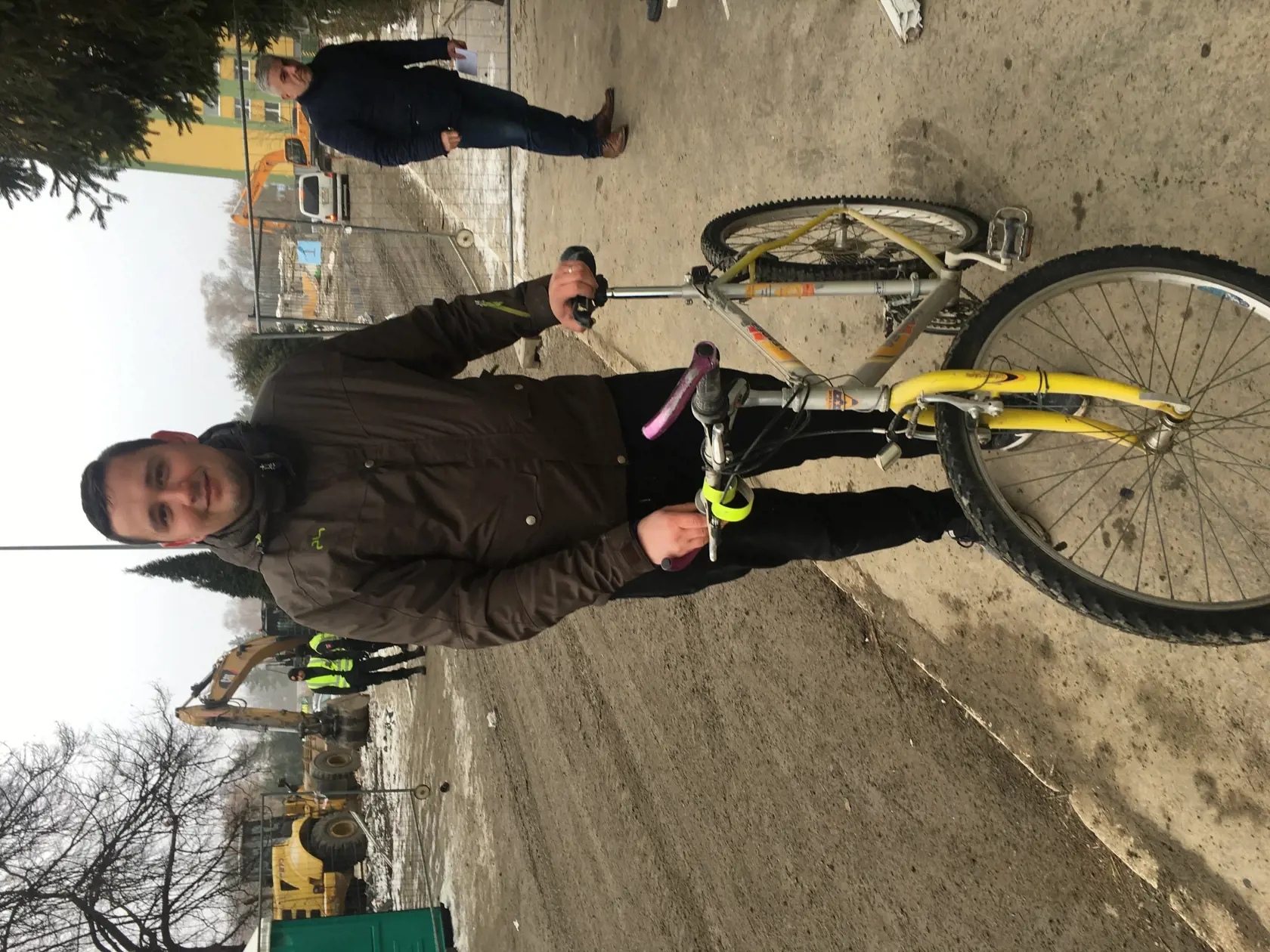 Jakub Kozma (27) zachránil bratovi z pivnice tento bicykel.
