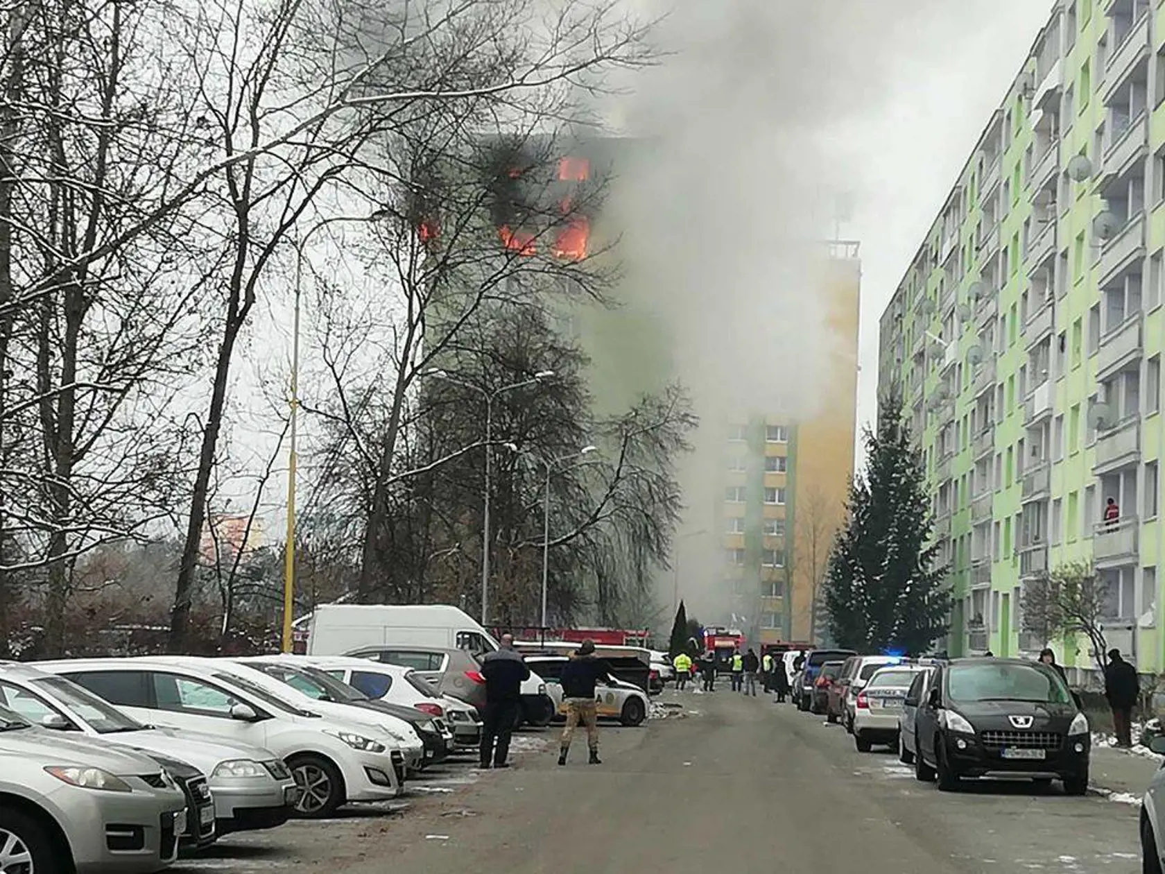 výbuch na prešovskom sídlisku