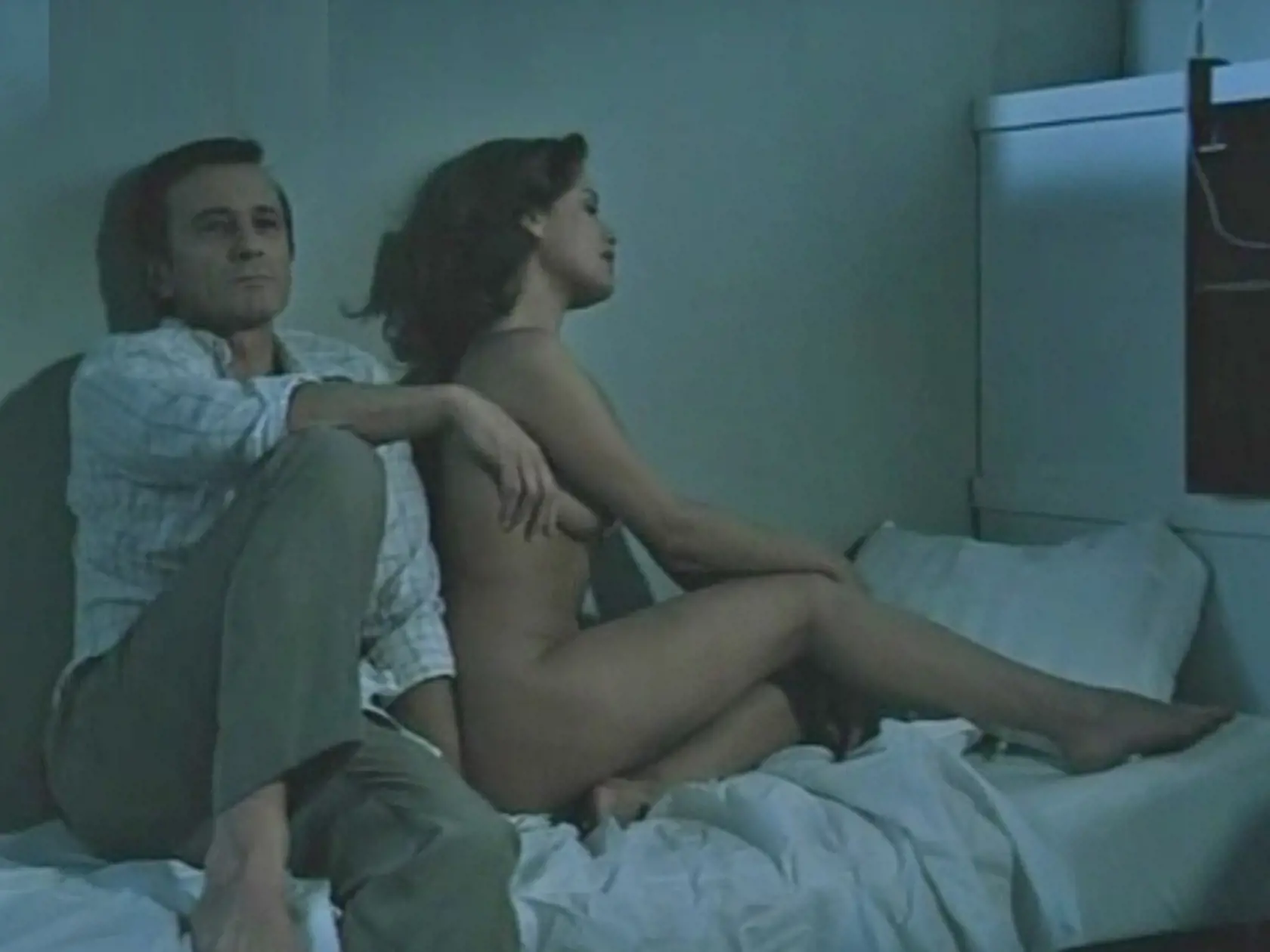 Magda Vášáryová a Radoslav Brzobohatý vo filme Temné slunce.