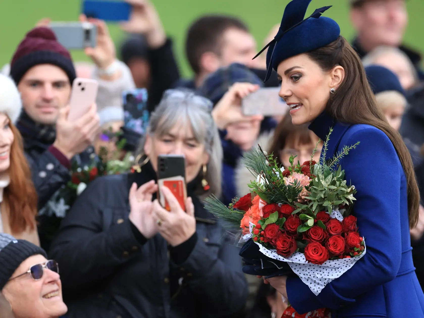 Kate sa naposledy ukázala na verejnosti pred rannou vianočnou bohoslužbou v kostole v Sandringhame.