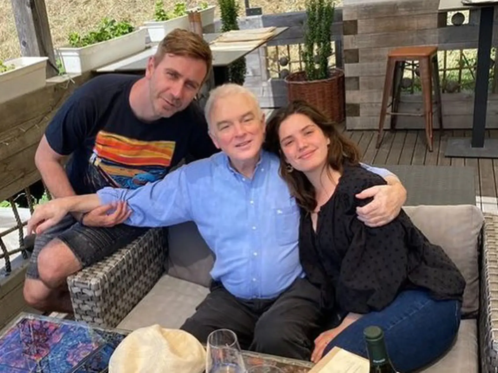 Sarah Arató, Števo Martinovič a David Penn.
