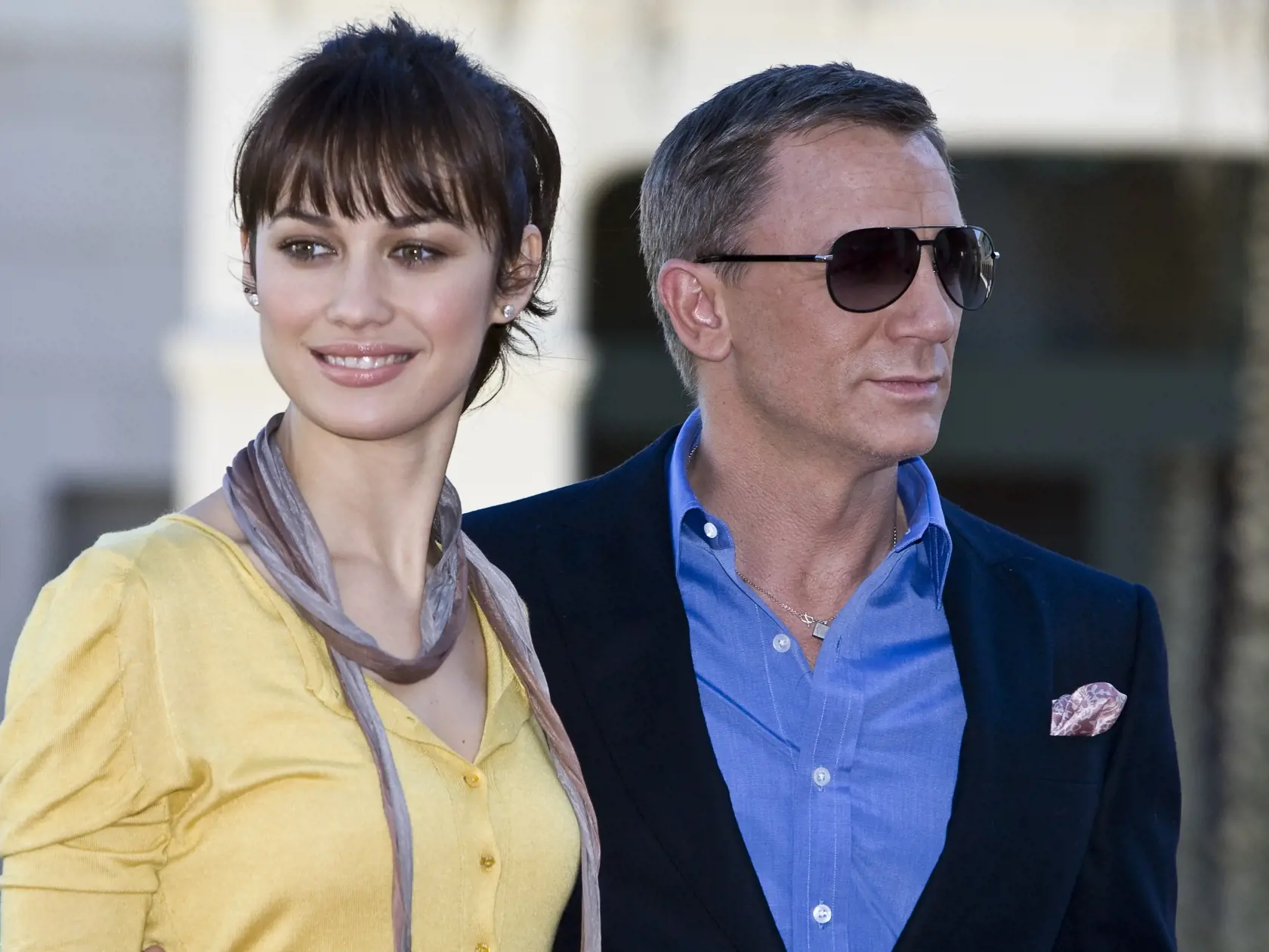 Olga Kurylenko a Daniel Craig