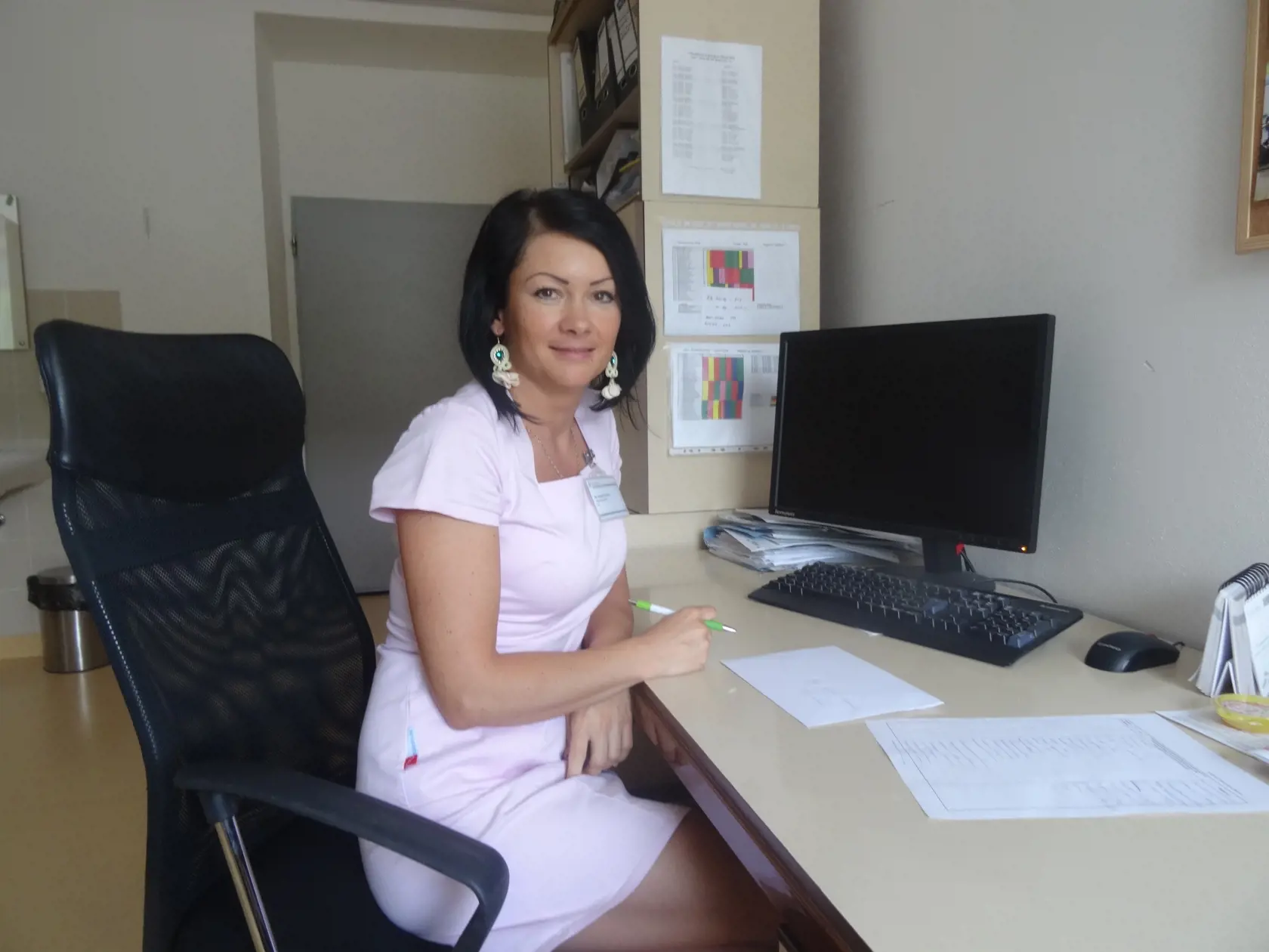 ​Vedúca pôrodná asistentka Katarína Kurtová.