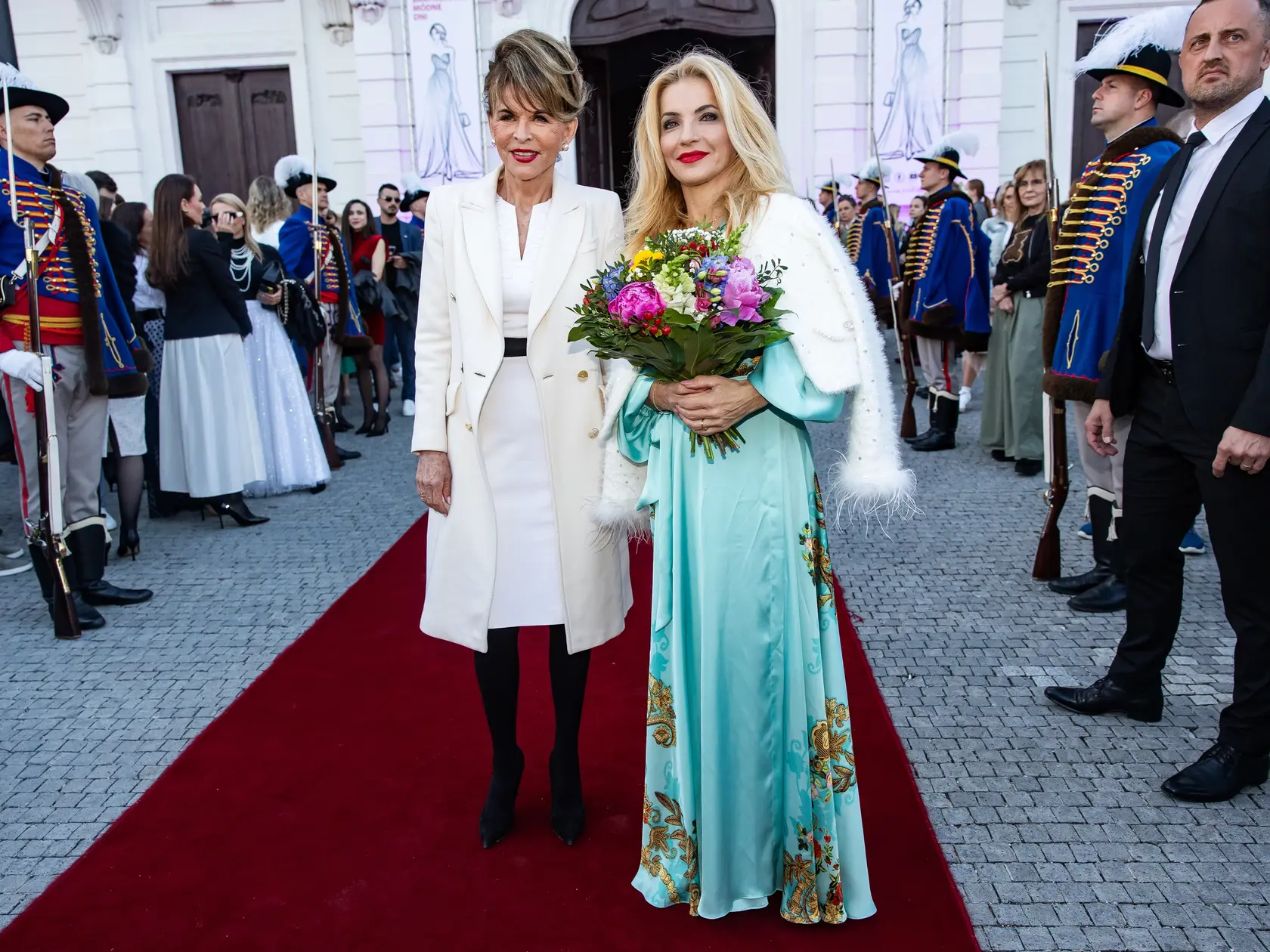 Bratislavské módne dni 2025, druhý deň. Na snímke je Martina Šimkovičová.