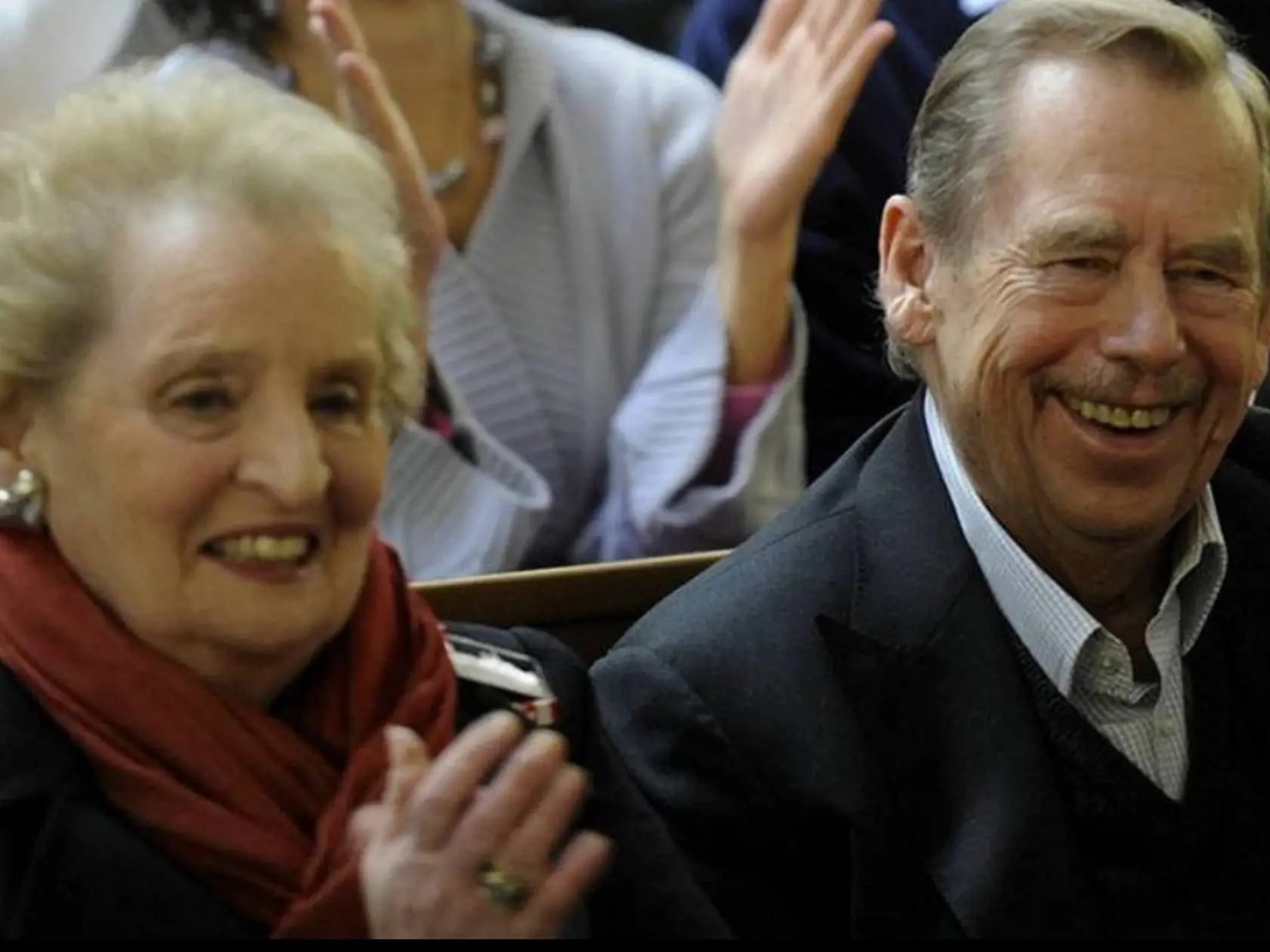 Madeleine Albrightová s Václavom Havlom si veľmi dobre rozumeli.
