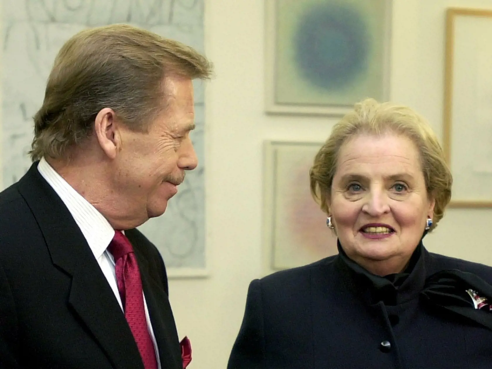 Havel a Albrightová si veľmi dobre rozumeli.