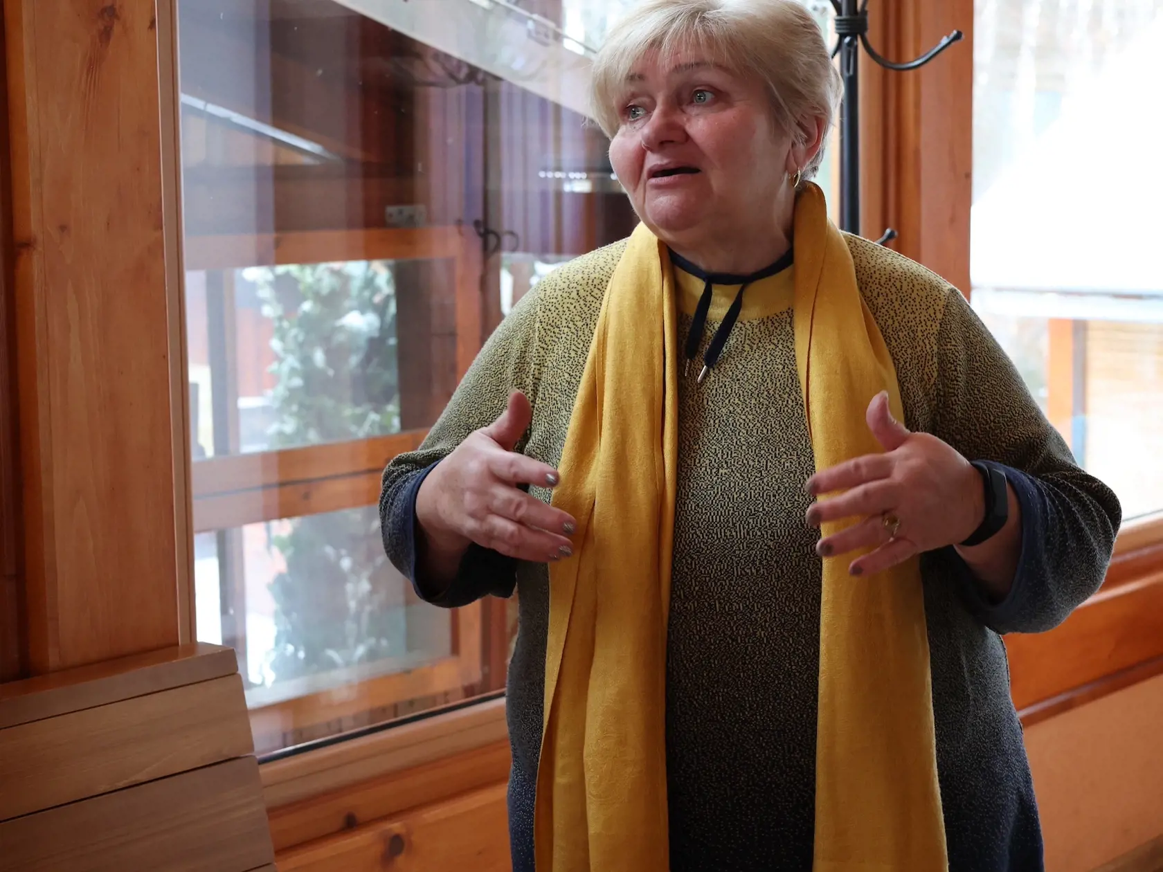 Majiteľka reštaurácie pri Počúvadlianskom tajchu Ľudmila Blašková.