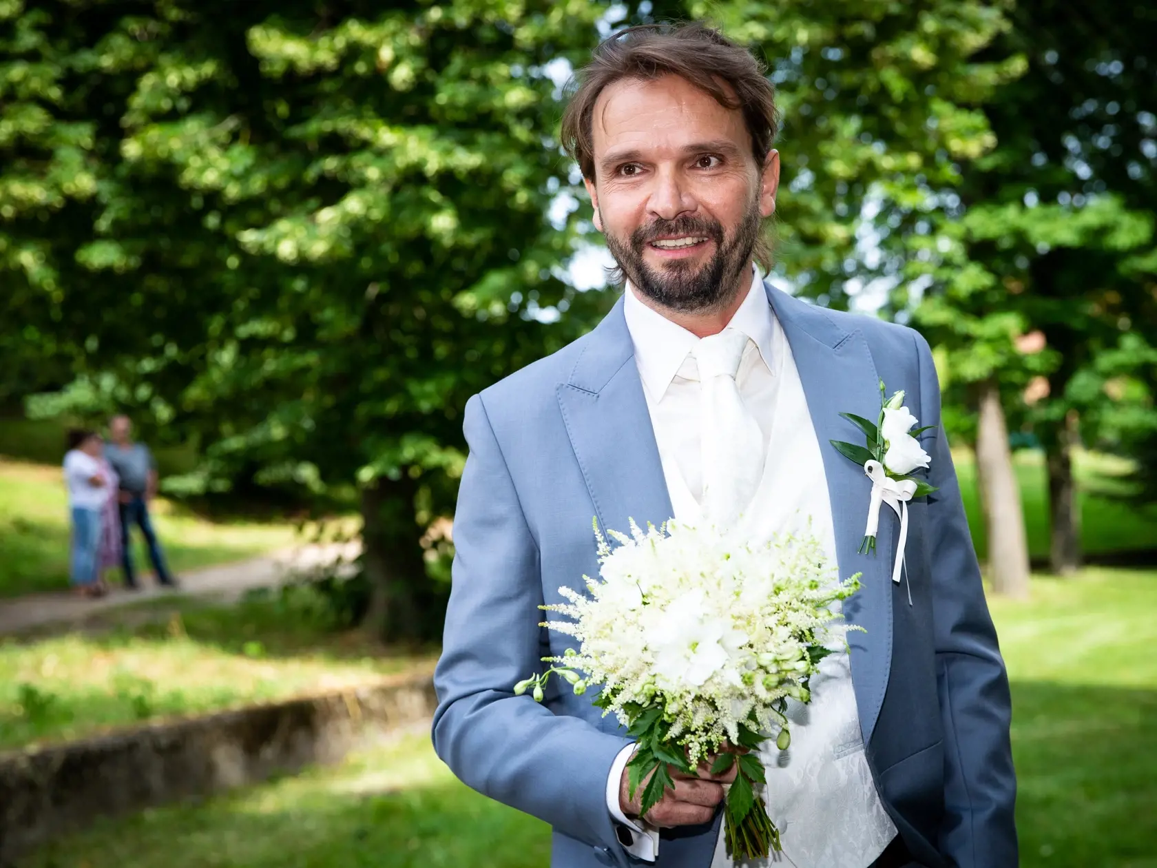 Luxusná svadba Jána Ďurovčíka a Barbory Hlinkovej.