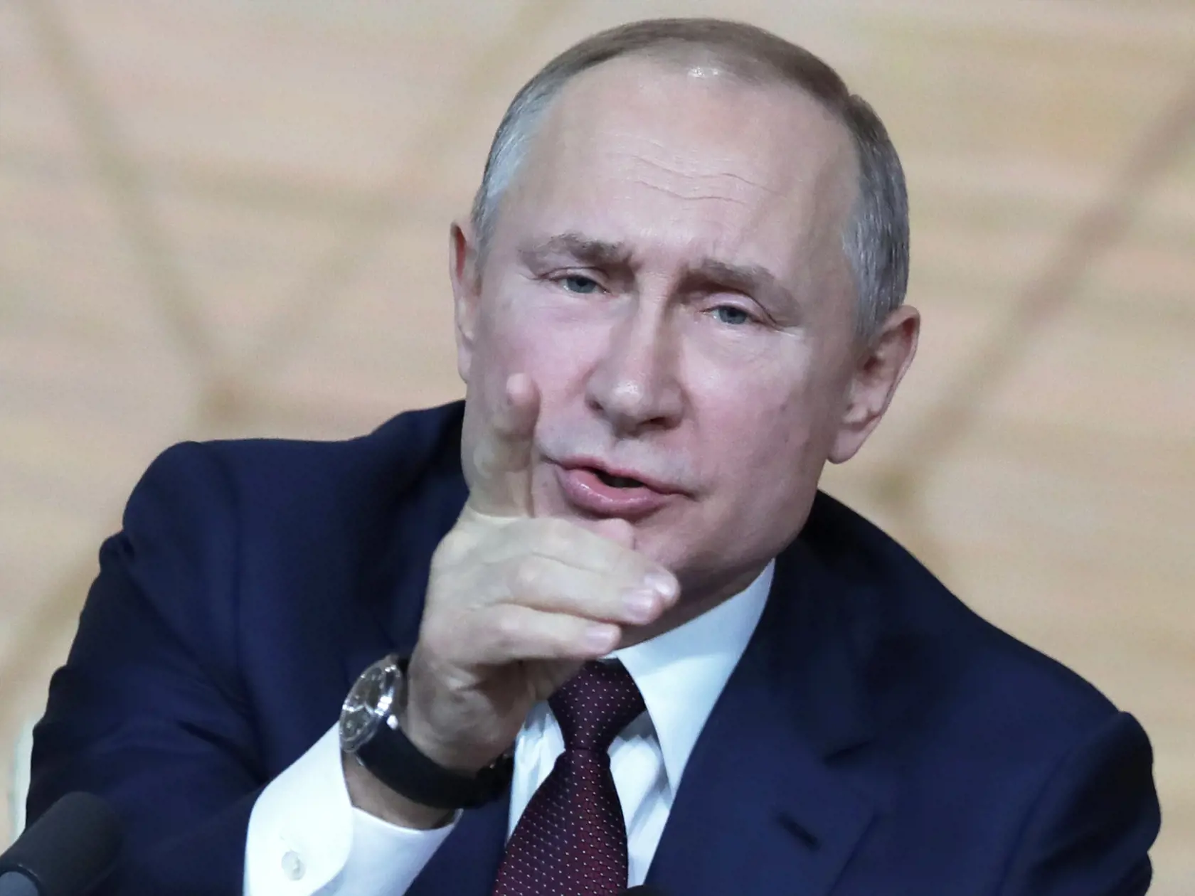 Vladimir Putin (na snímke). FOTO TASR/AP