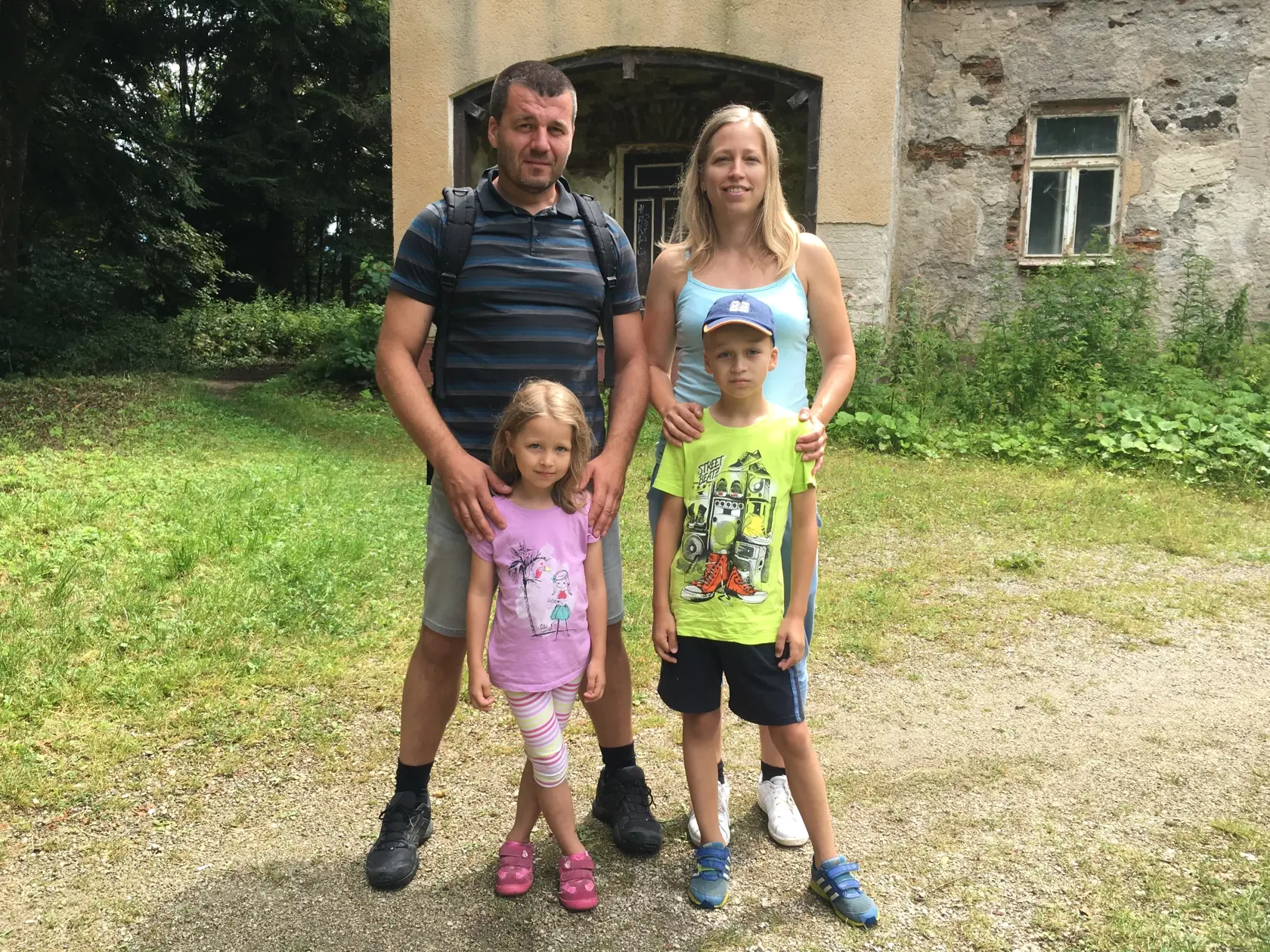 Manželia Libor a Silvie, s deťmi Lukášom a Simonkou  prišli do Gelnice až z okresu Uherské Hradiště. Mesto a okolitá príroda sa im veľmi páčili, nad tým ako dnes vyzerajú Kúpele Turzov však netajili sklamanie.
