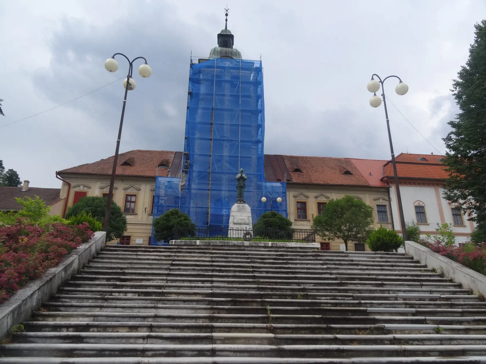 Vežu Múzea v Gelnici momentálne opravujú.