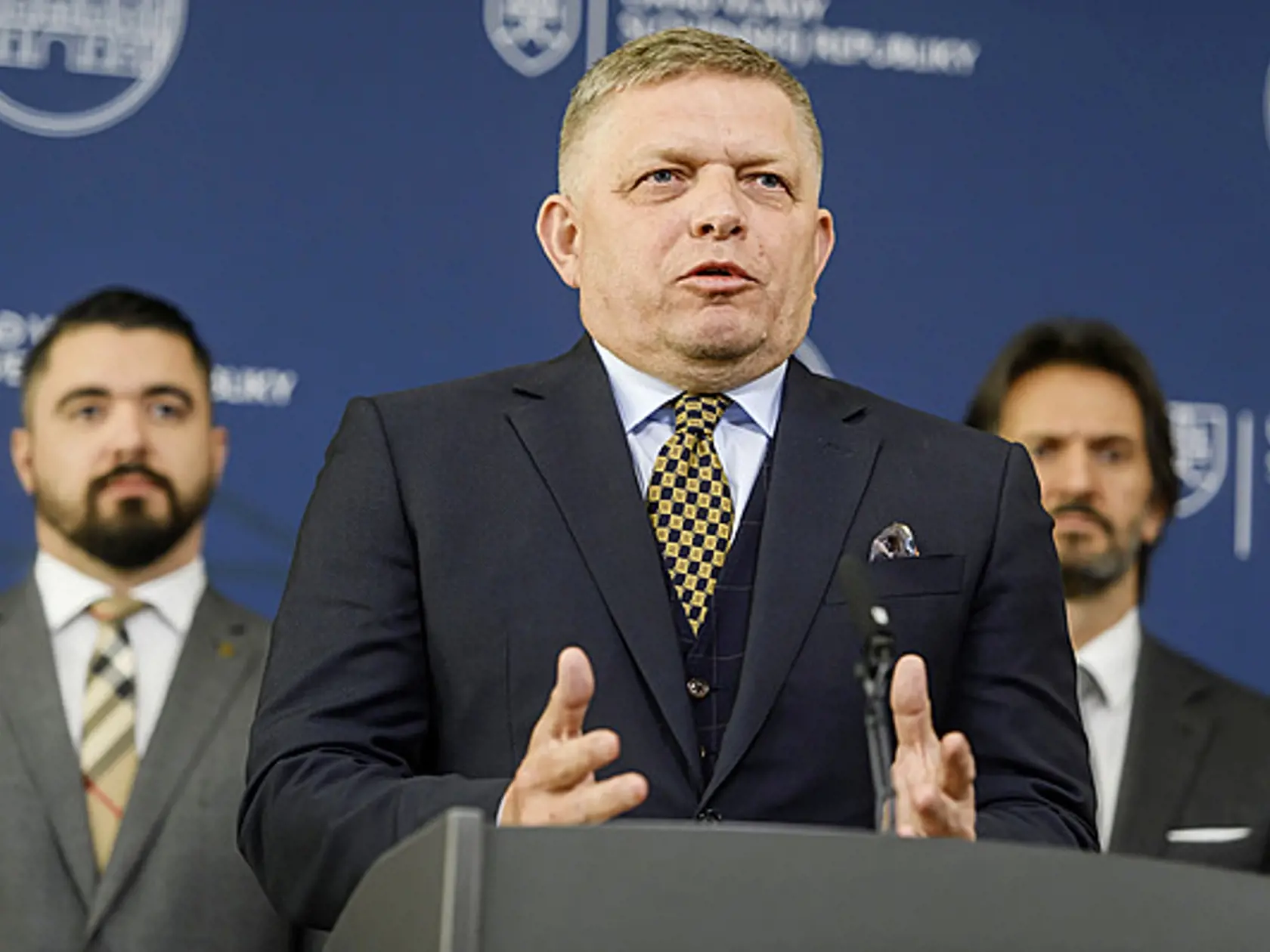 Odporcovia. V našich končinách patria medzi najhlasnejších Robert Fico (na snímke), Viktor Orbán či Andrej Babiš.