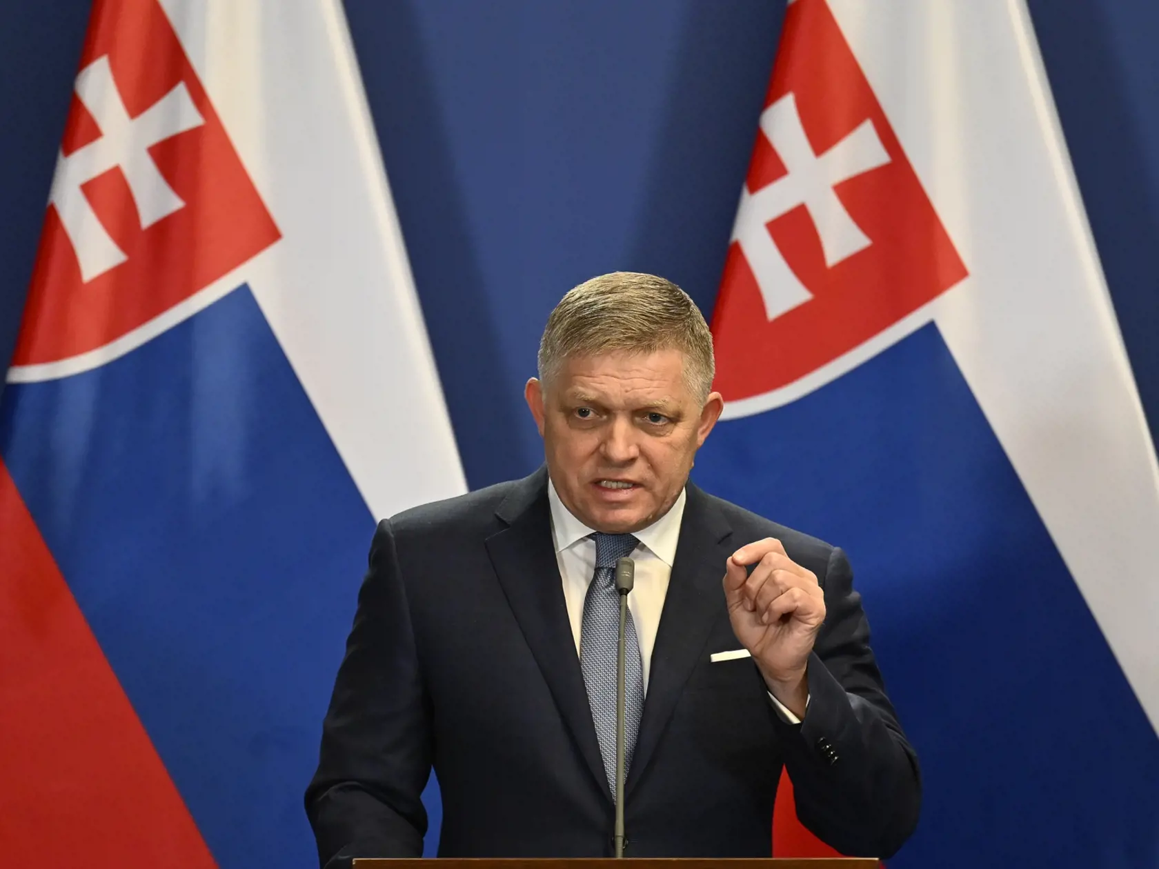 Premiér Robert Fico.